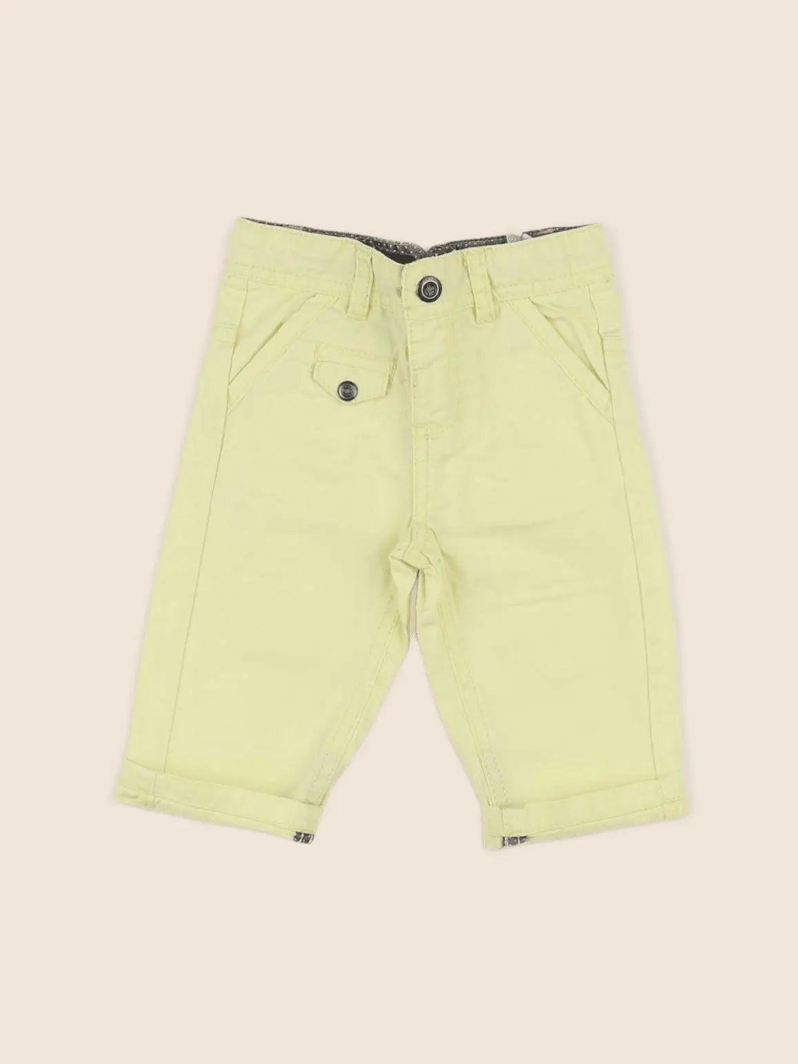 Tape à l'oeil - pantalon jaune - 12 mois
