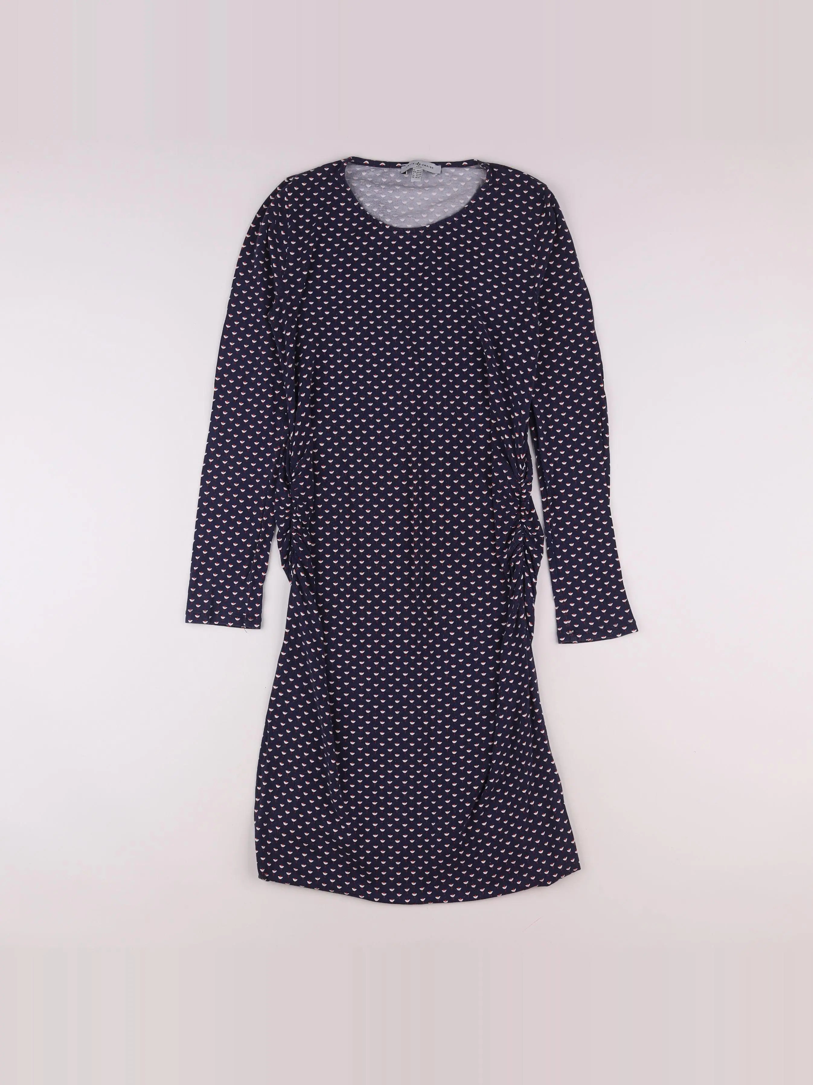 Envie de fraise - robe grossesse bleu - 40 à 42