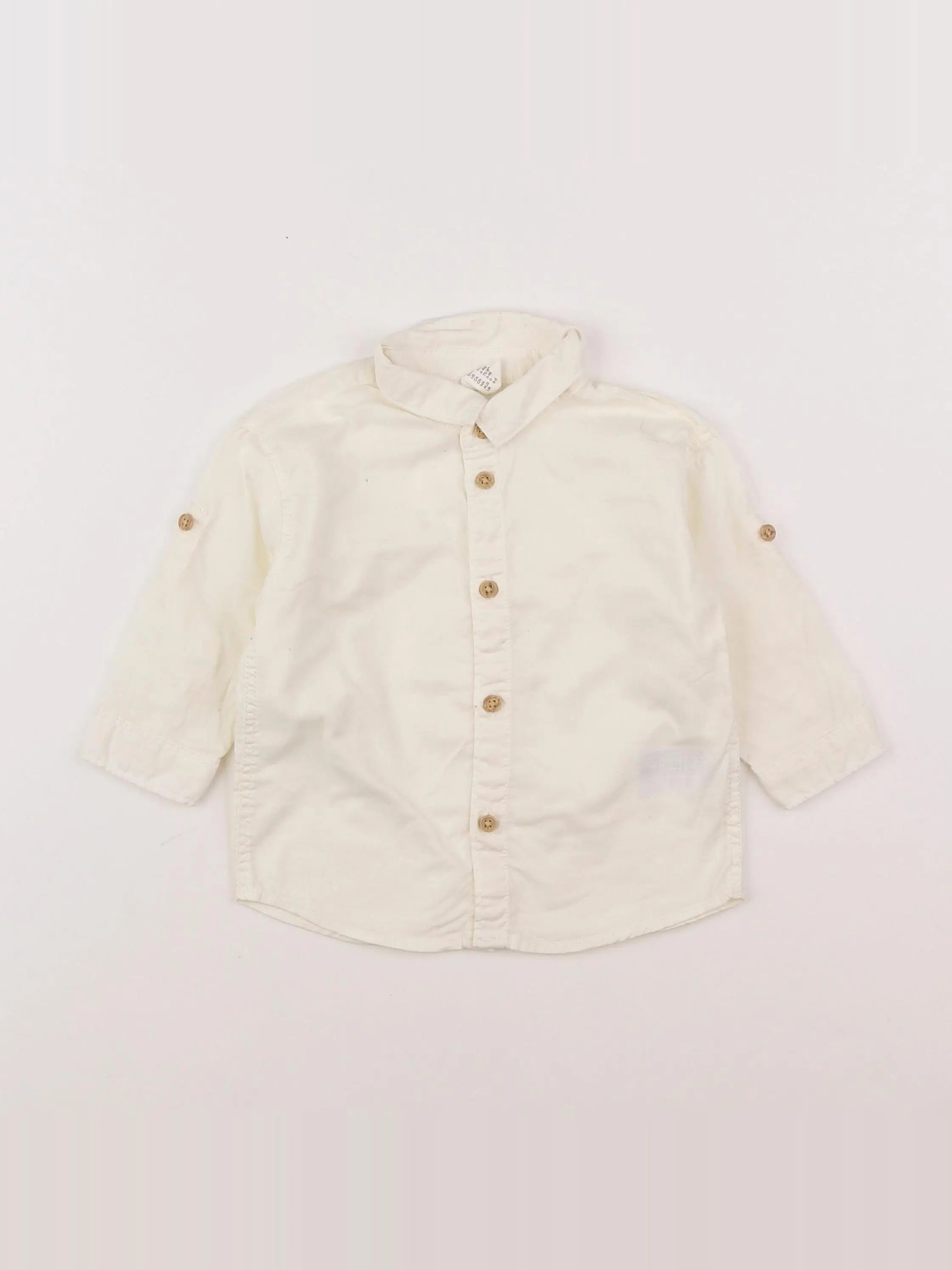 H&M - chemise beige - 9 mois