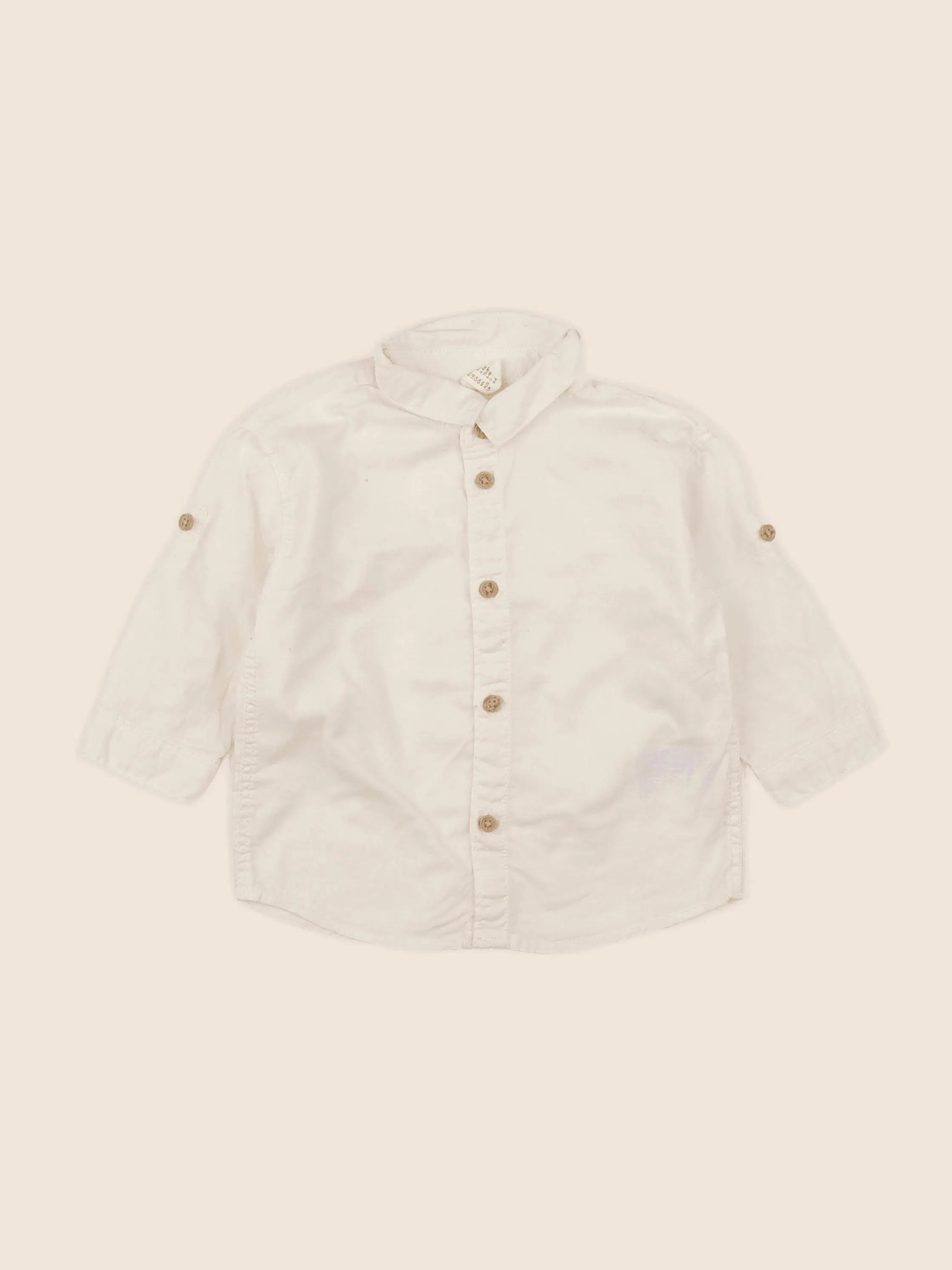 H&M - chemise beige - 9 mois