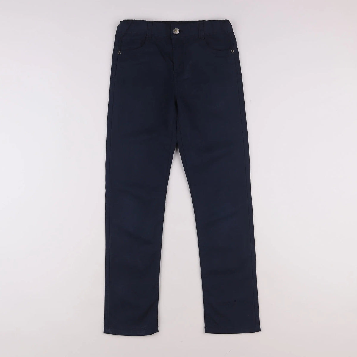 Vertbaudet - pantalon bleu - 10 ans