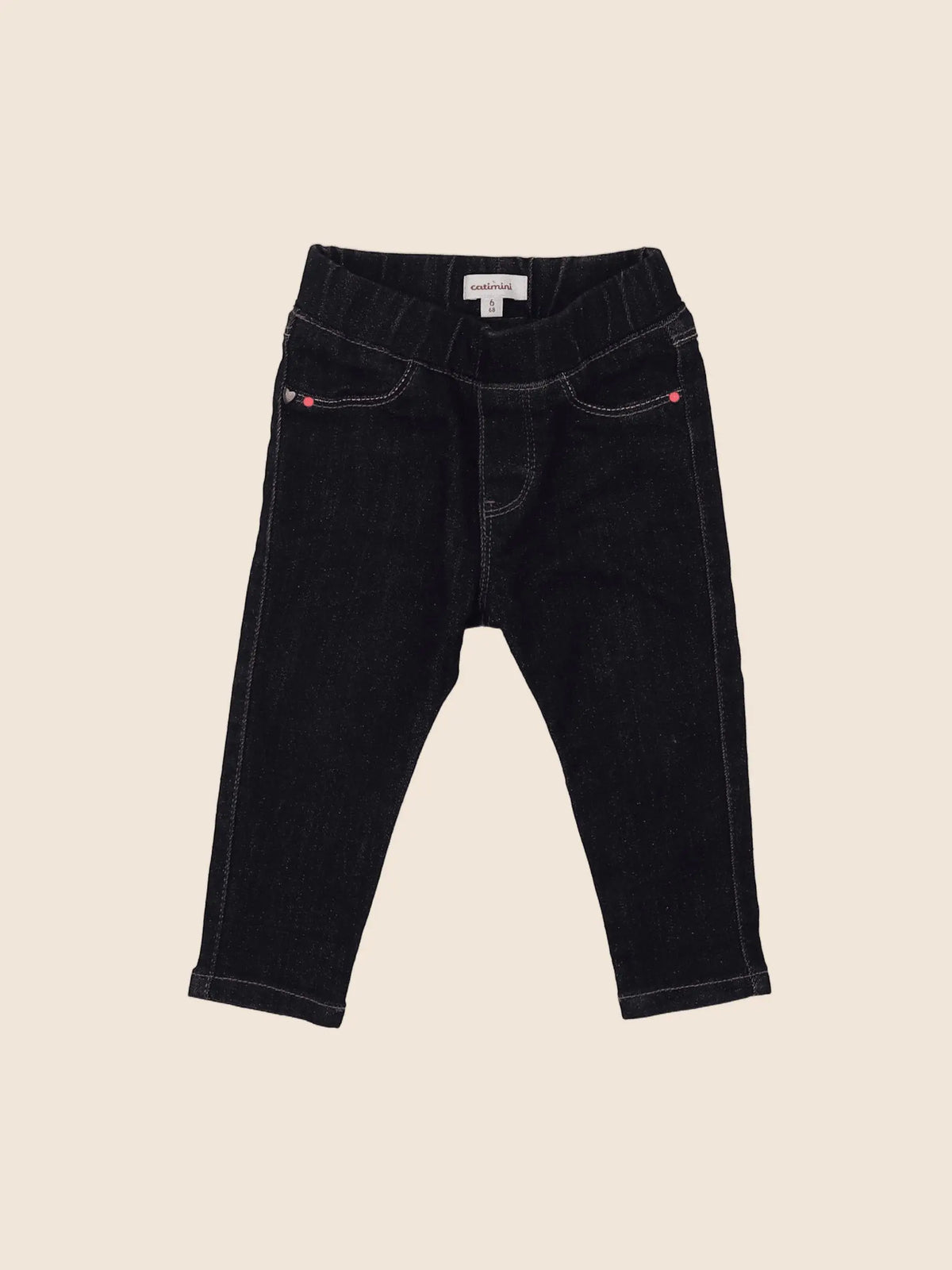 Catimini - jegging bleu - 6 mois