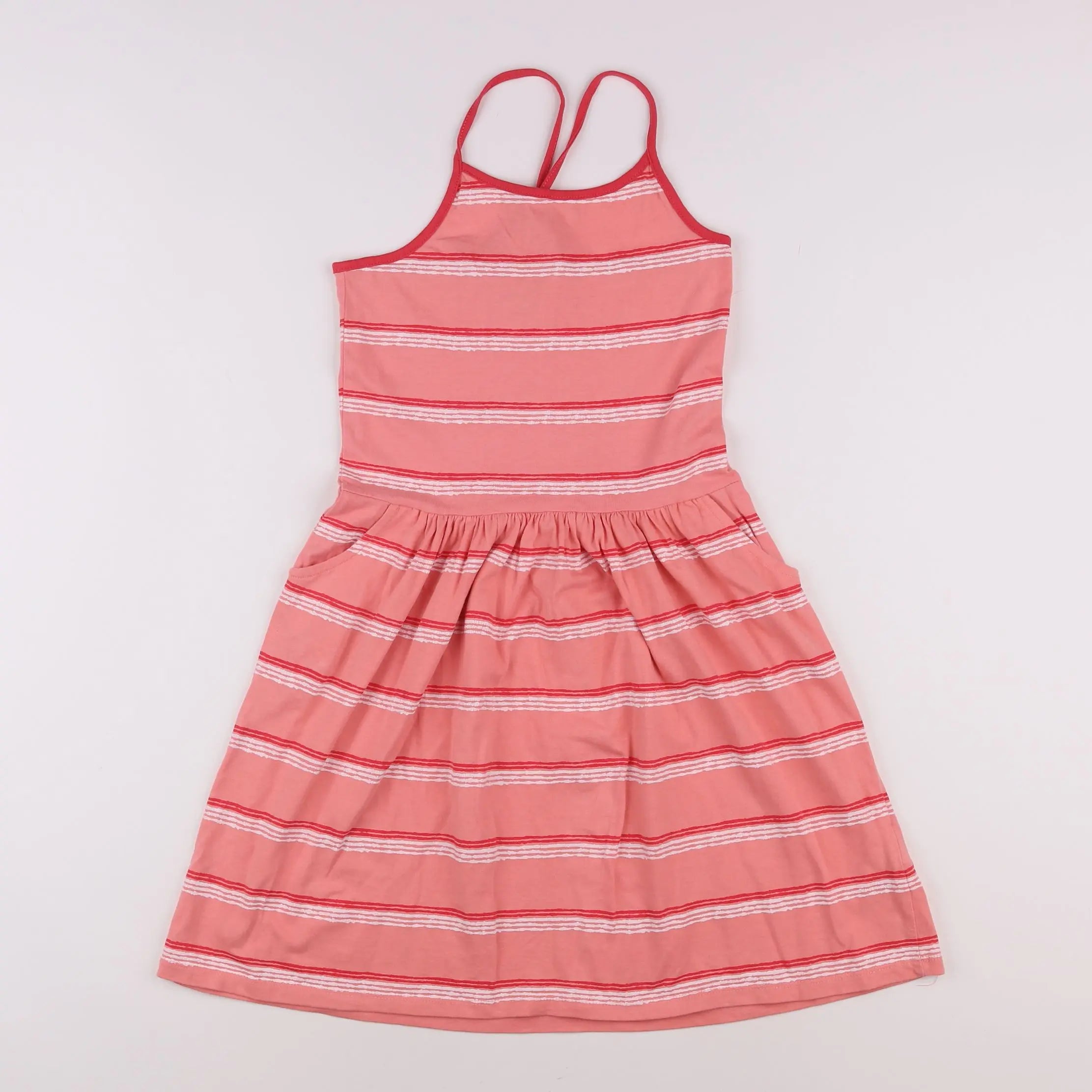 Vertbaudet - robe rose - 10 ans