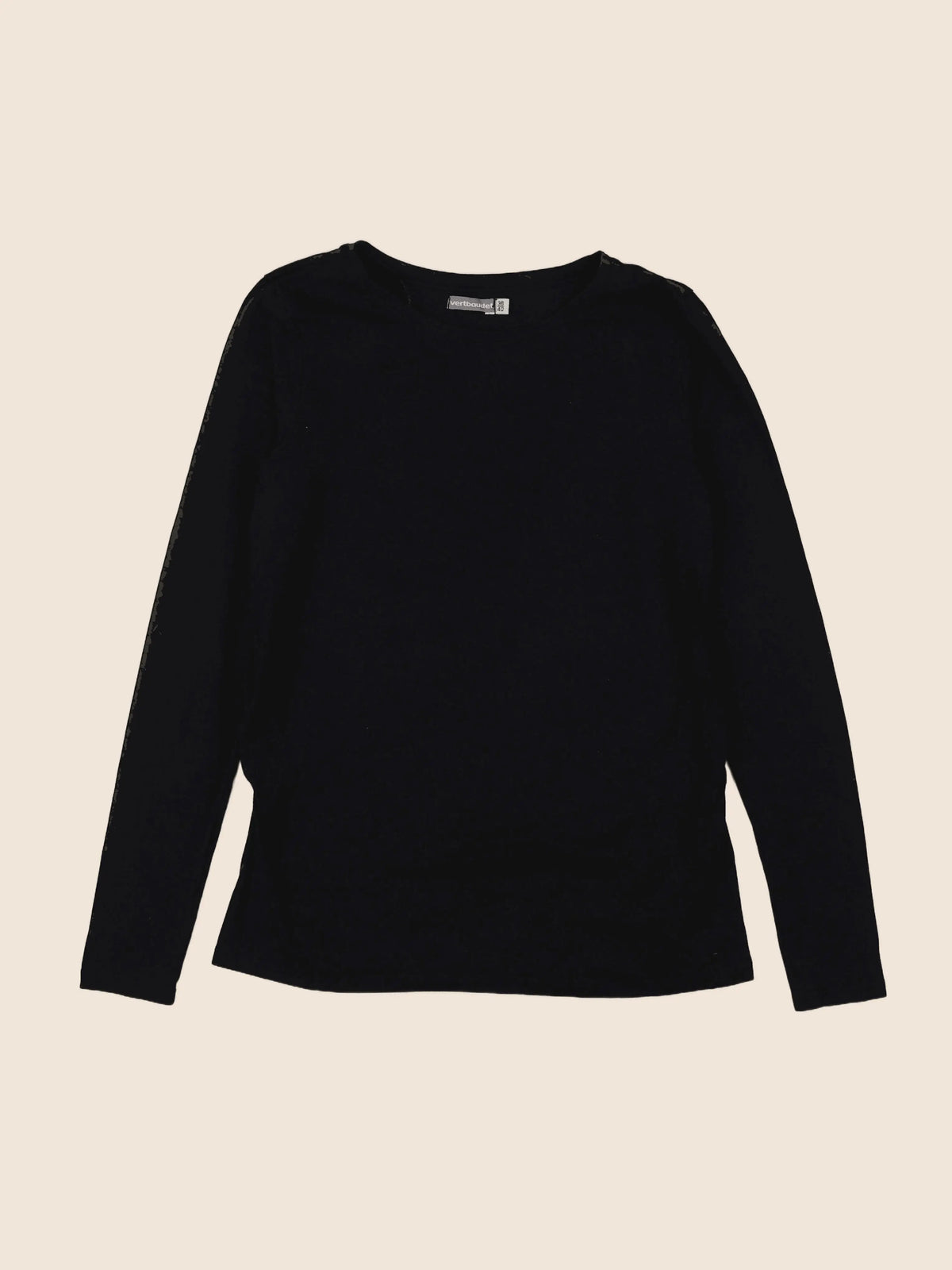 Vertbaudet - tee-shirt grossesse noir - 38 à 40