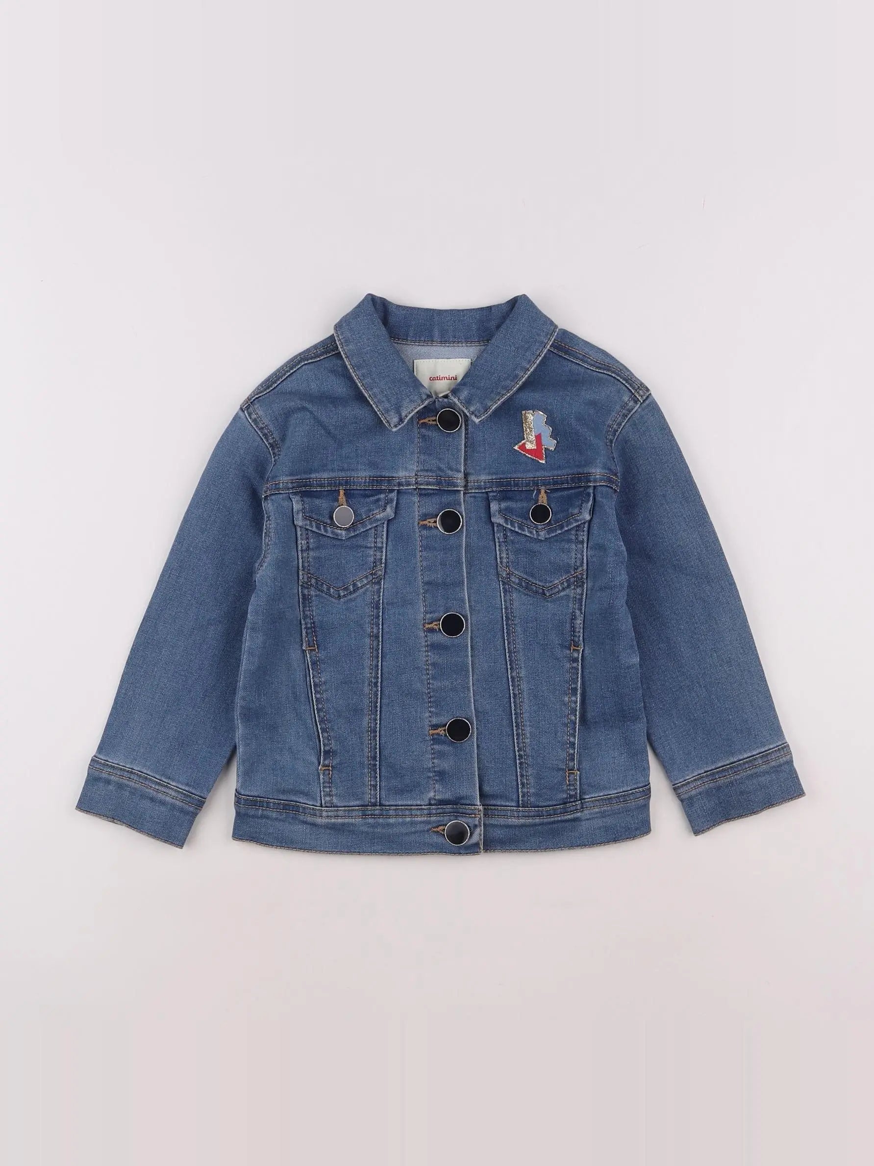 Catimini - veste bleu - 4 ans