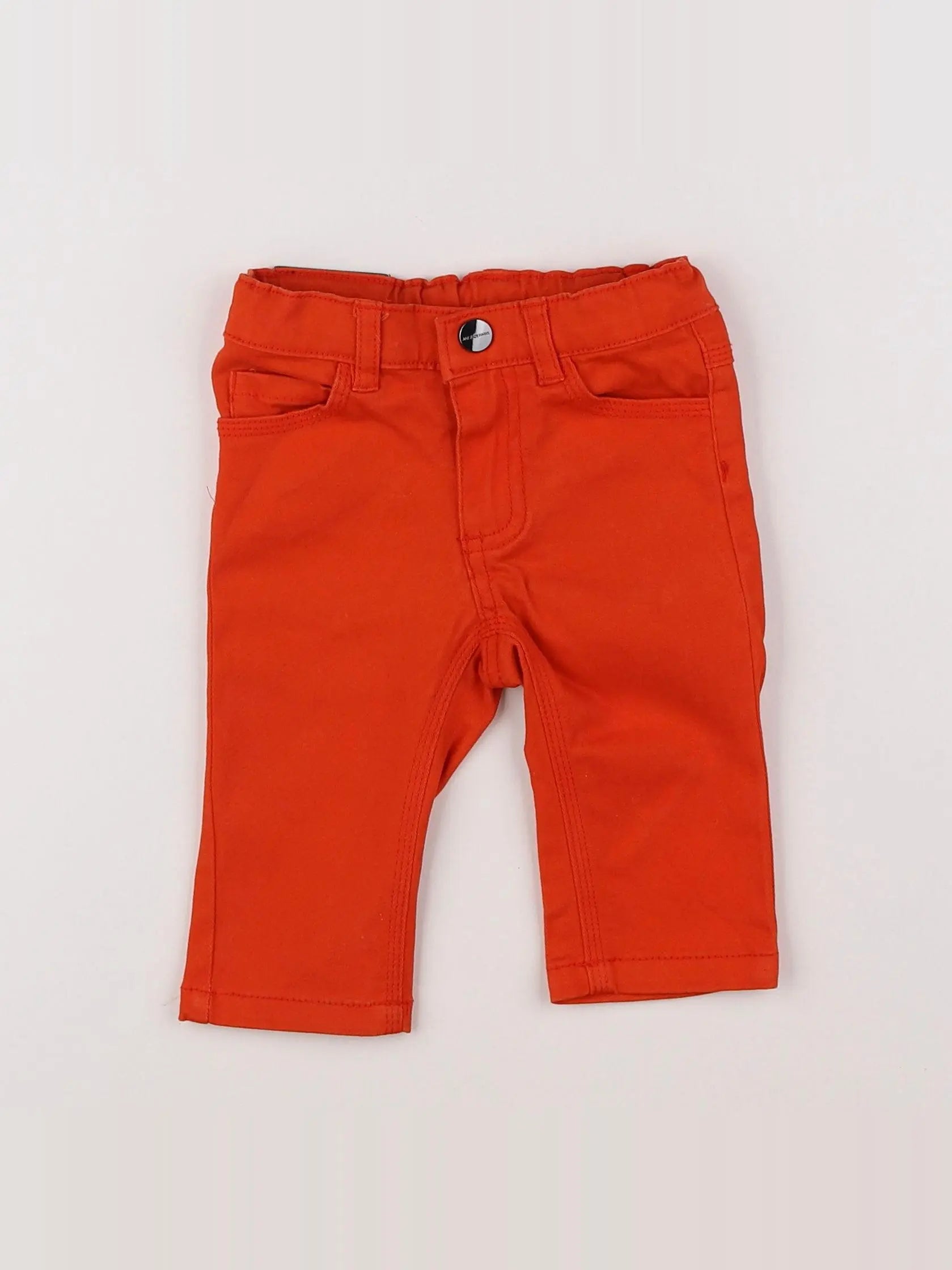 Jacadi - pantalon orange - 6 mois
