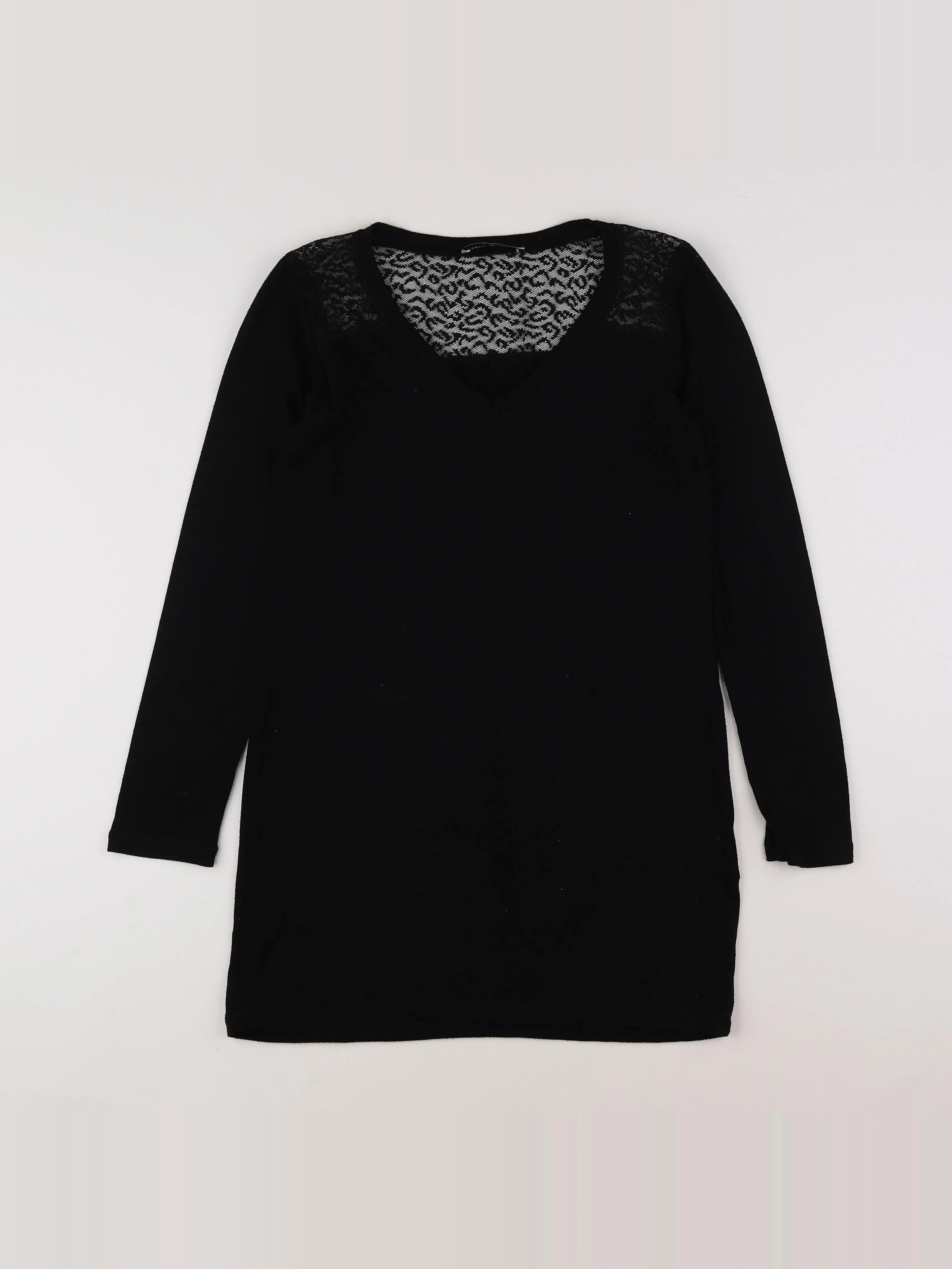 Envie de fraise - tee-shirt grossesse noir - 36 à 38