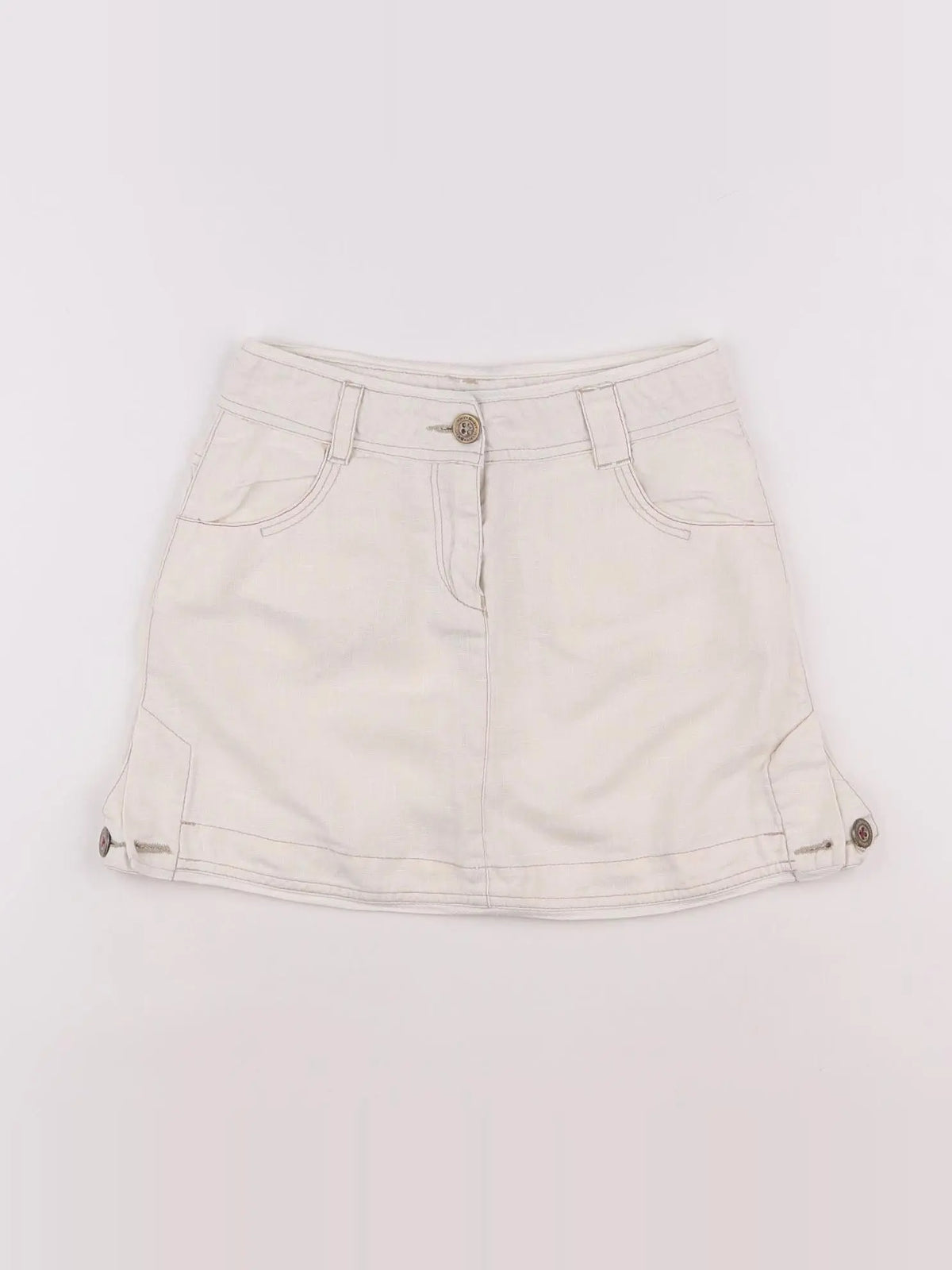 Dkny - jupe blanc - 8 ans