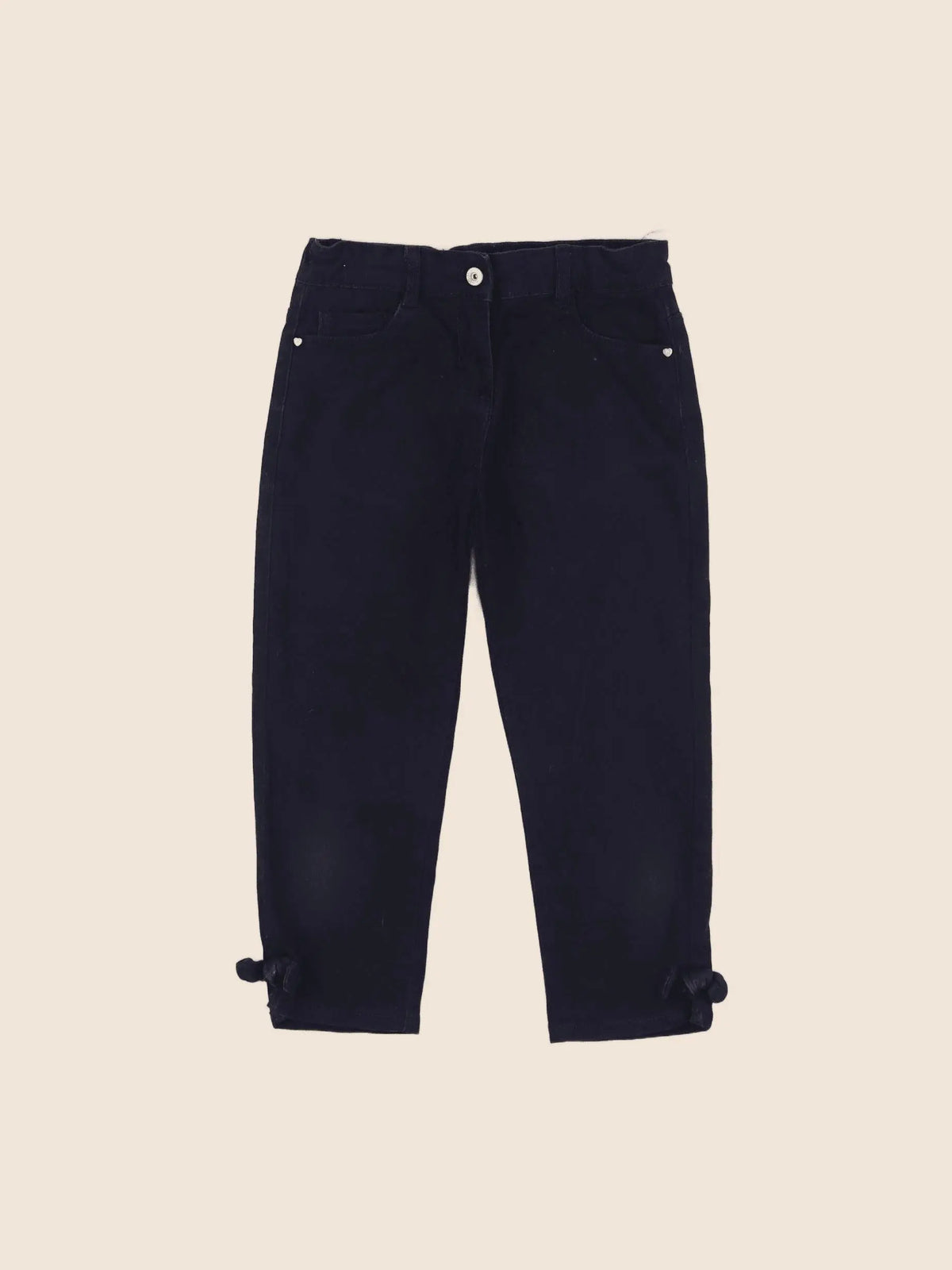 Vertbaudet - pantacourt bleu - 8 ans