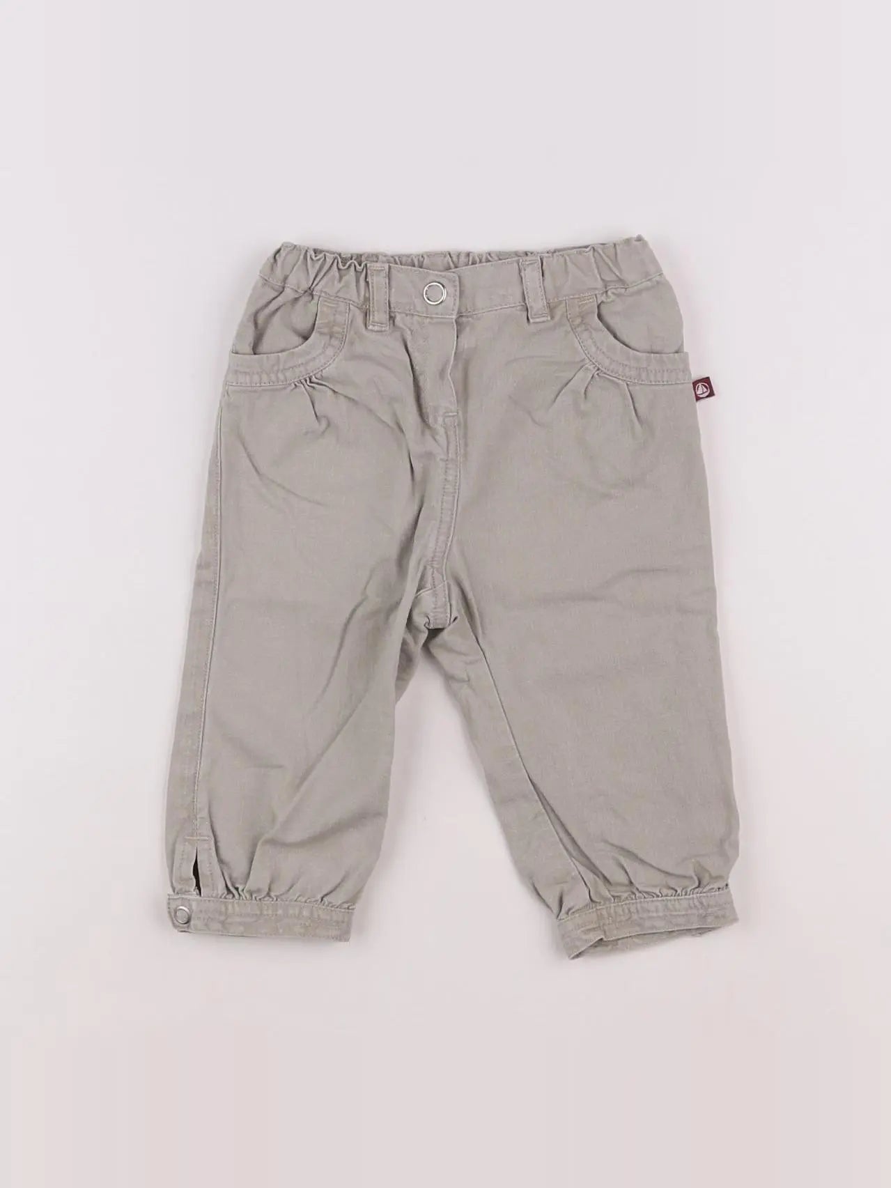 Petit Bateau - pantalon marron - 12 mois