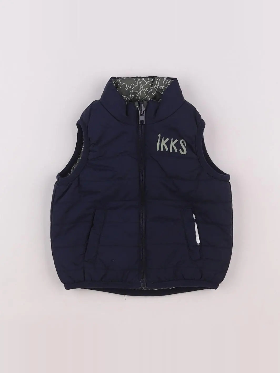 IKKS - doudoune bleu - 6 mois