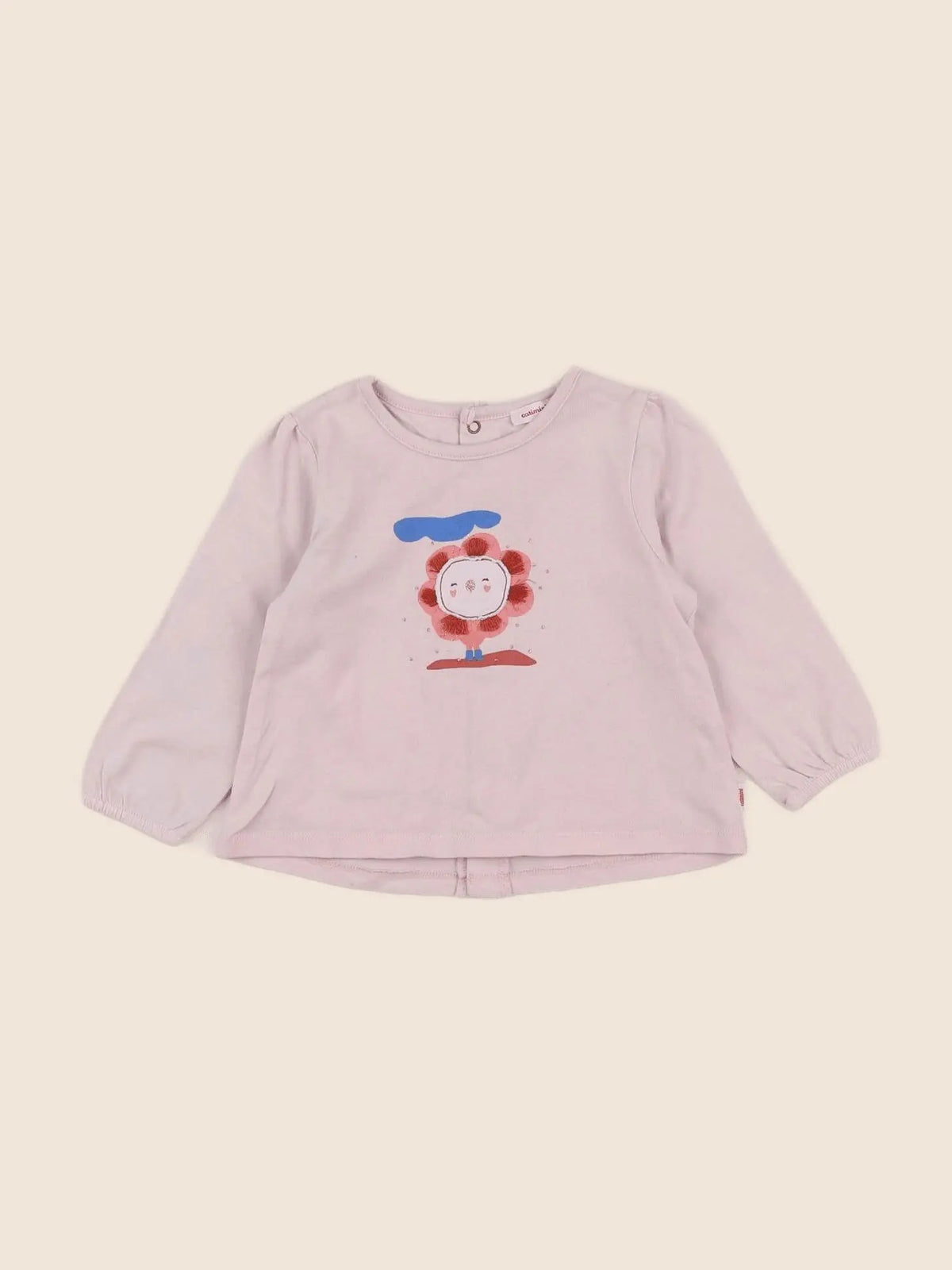 Catimini - tee-shirt rose - 12 mois