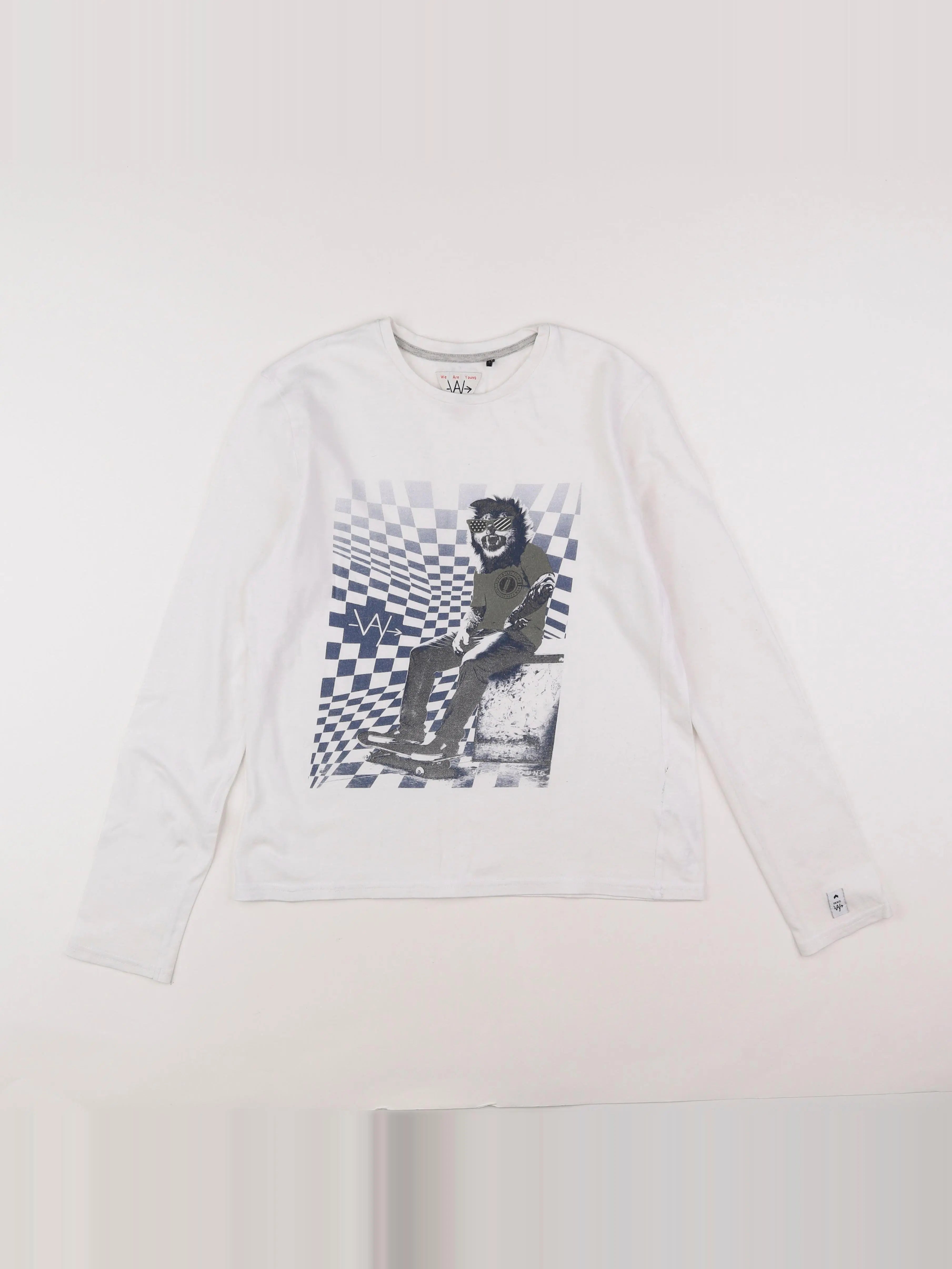 IKKS - tee-shirt blanc - 14 ans