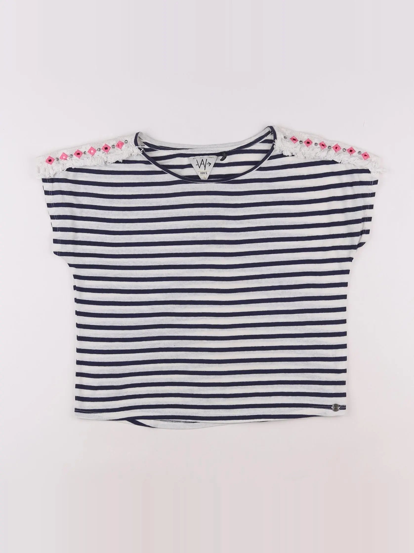 IKKS - tee-shirt bleu - 12 ans