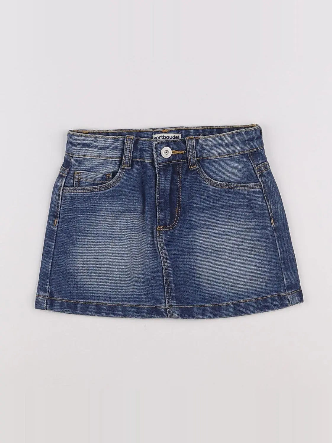 Vertbaudet - jupe bleu - 4 ans