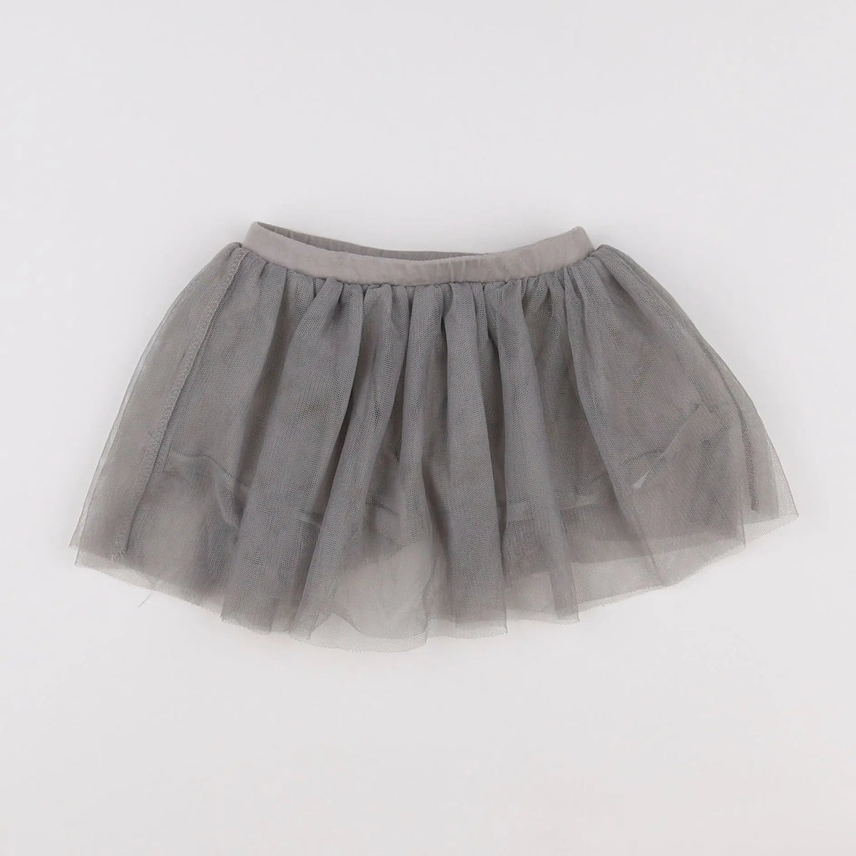 Vertbaudet - jupe gris - 2 ans