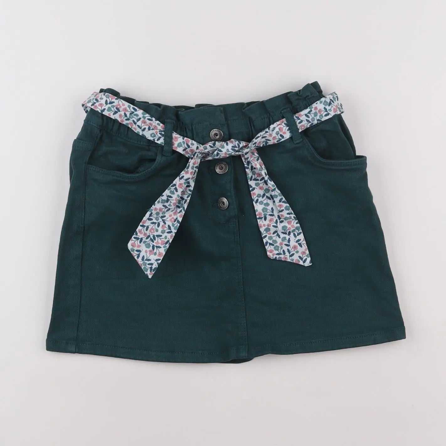 Vertbaudet - jupe vert - 10 ans