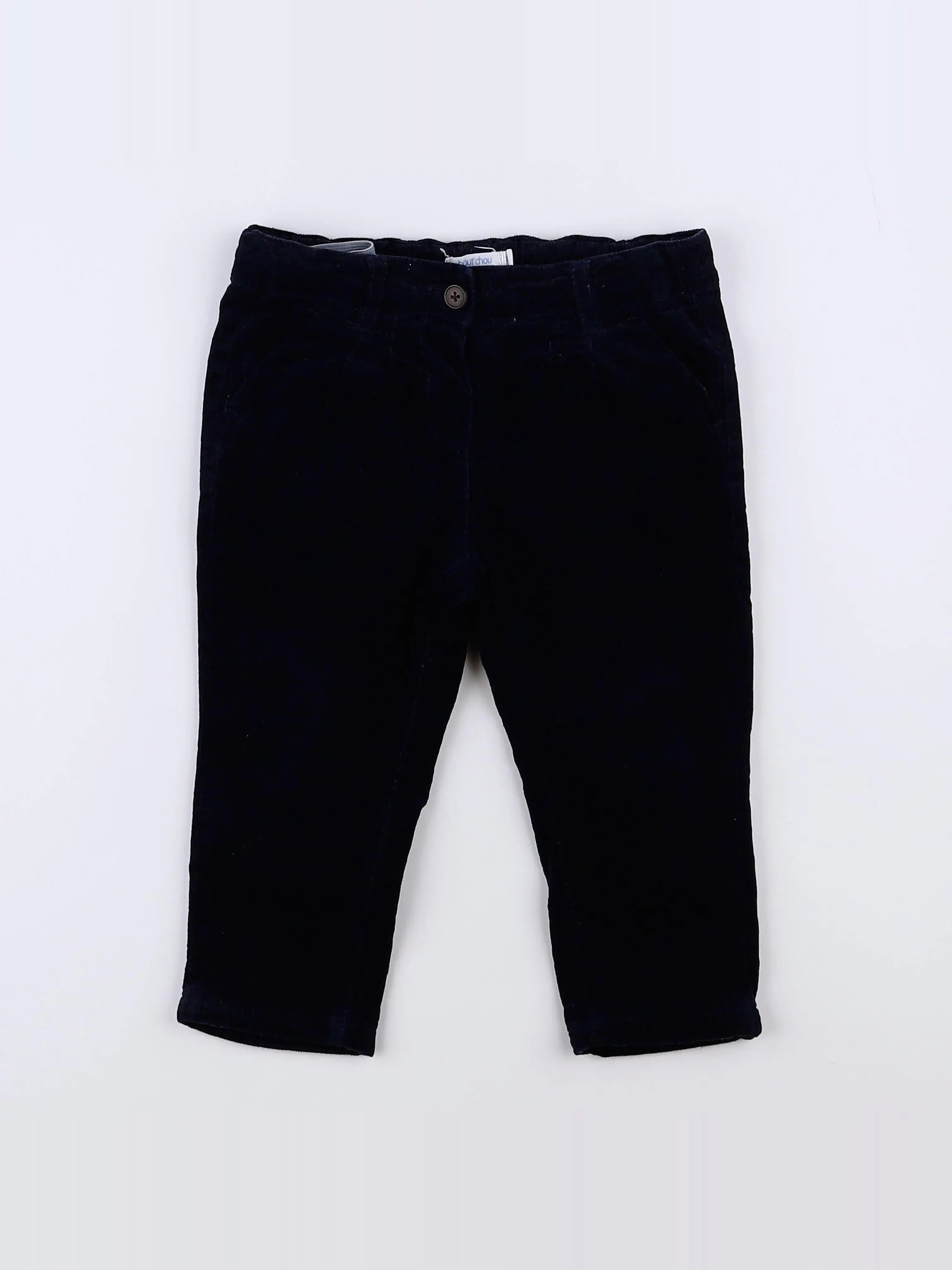 Boutchou - pantalon bleu - 12 mois