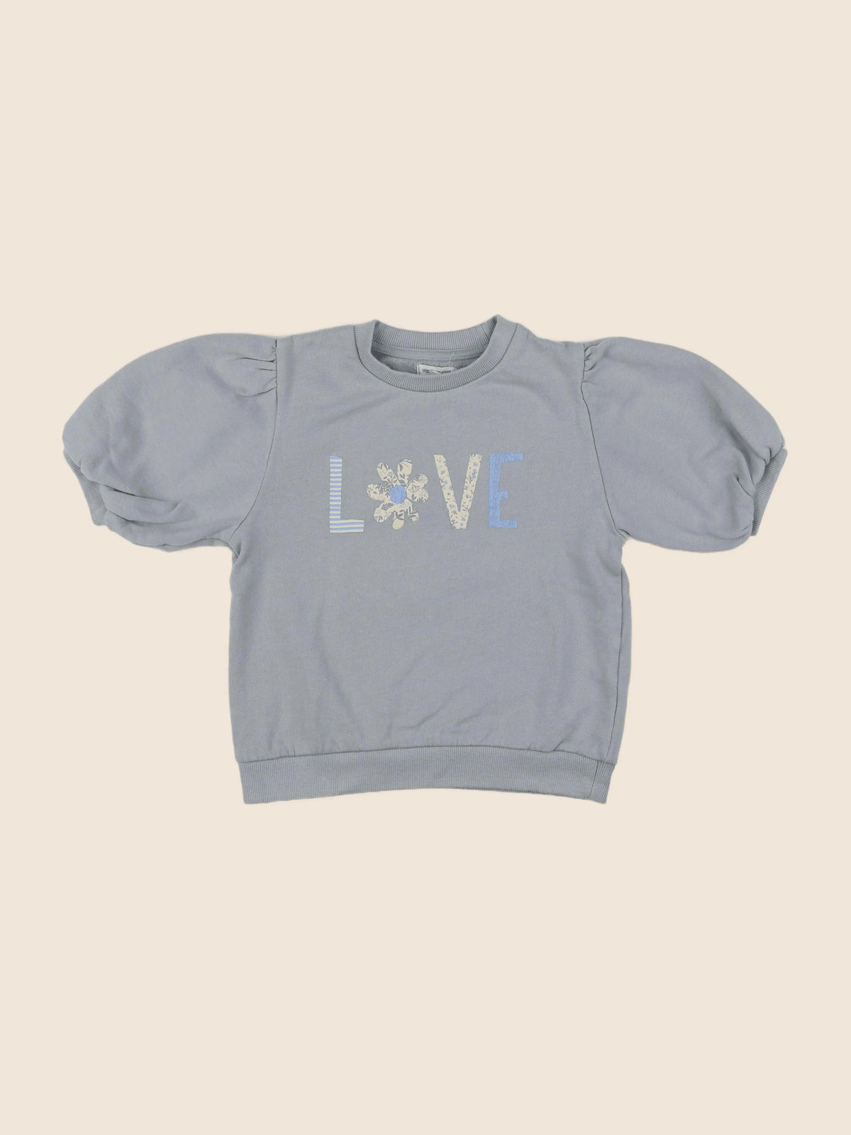 Vertbaudet - sweat bleu - 8 ans
