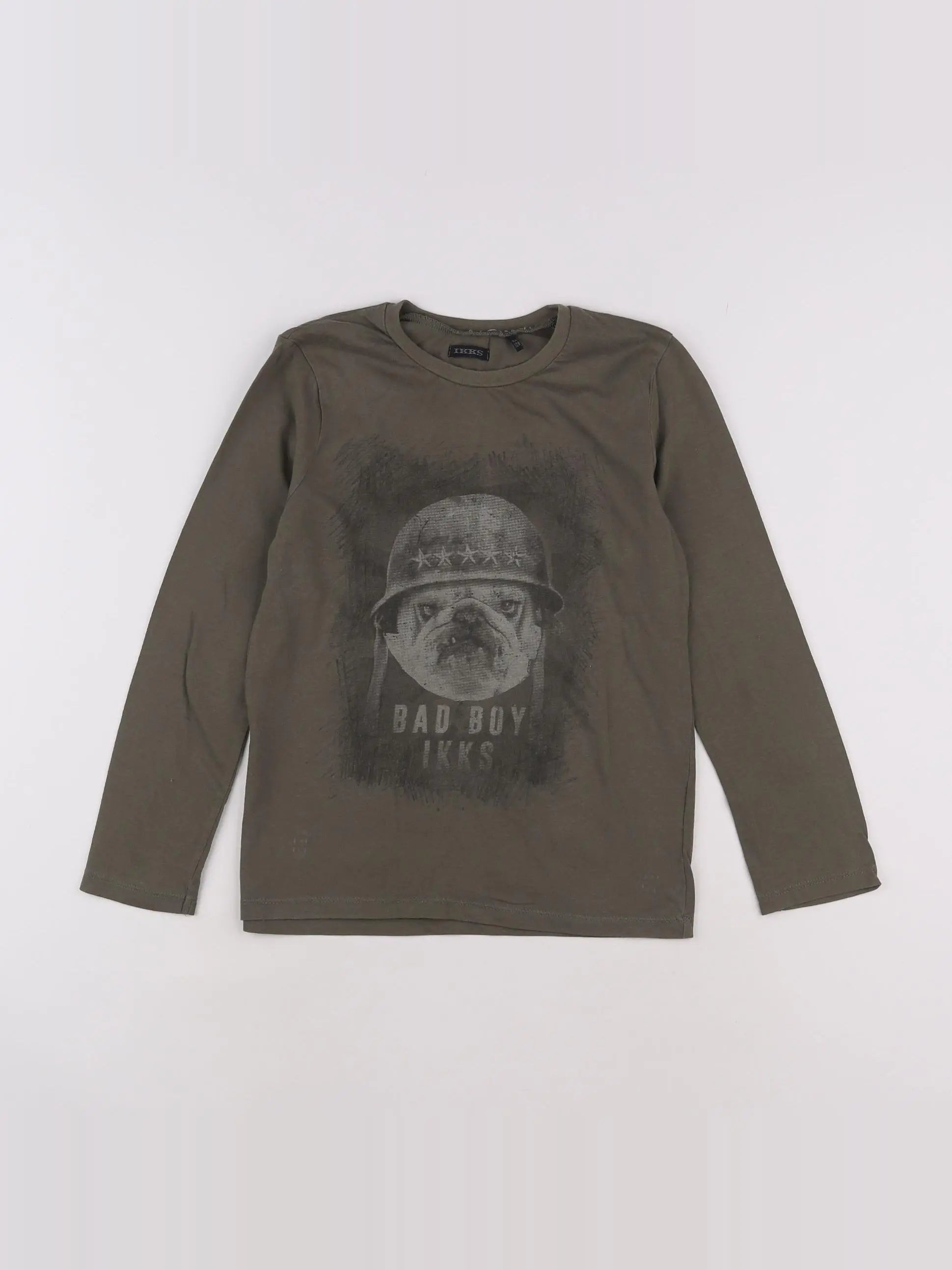 IKKS - tee-shirt vert - 8 ans