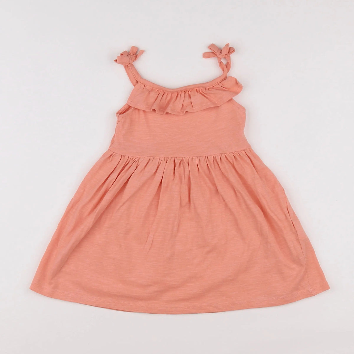 Vertbaudet - robe orange - 2 ans