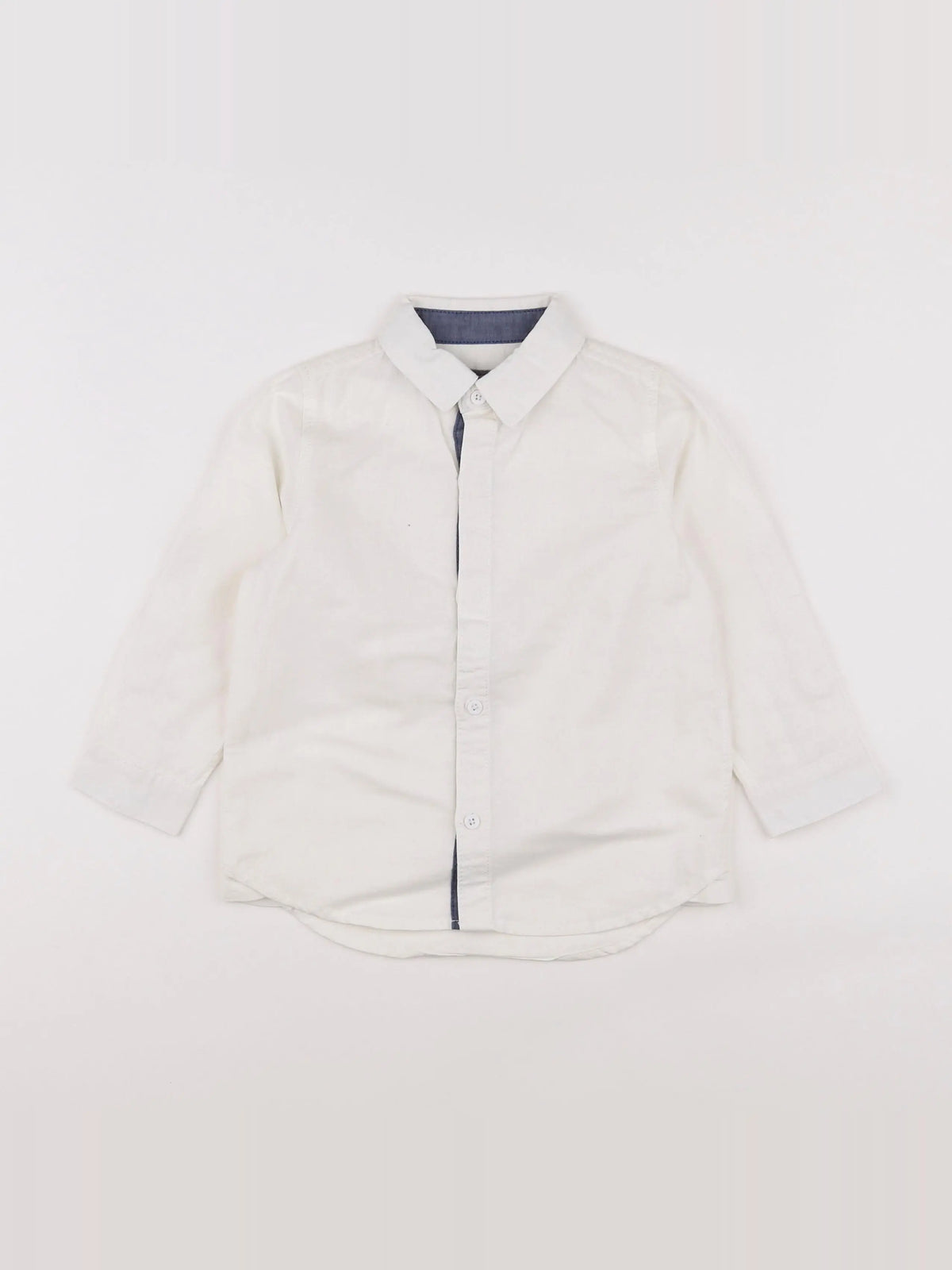 Vertbaudet - chemise blanc - 3 ans