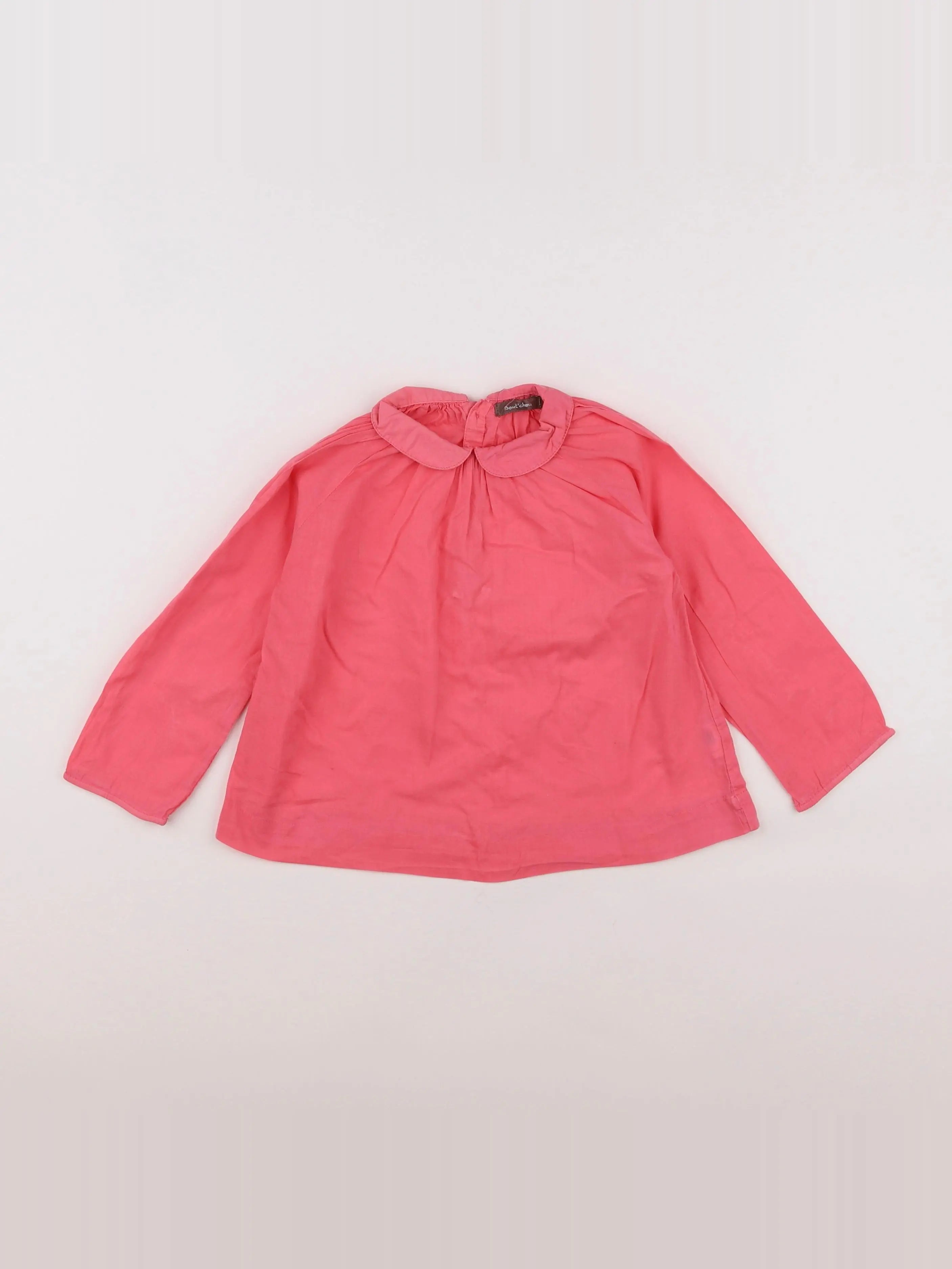 Boutchou - blouse rose - 2 ans
