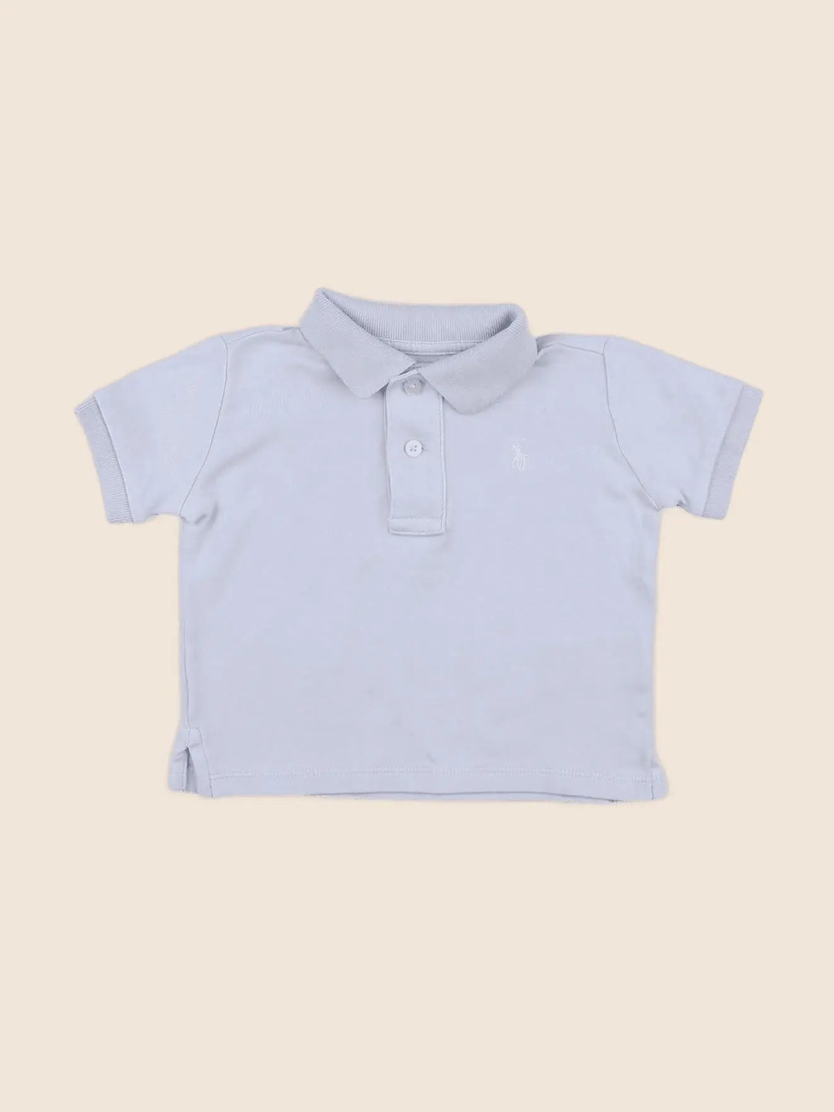 Ralph Lauren - polo bleu - 12 mois