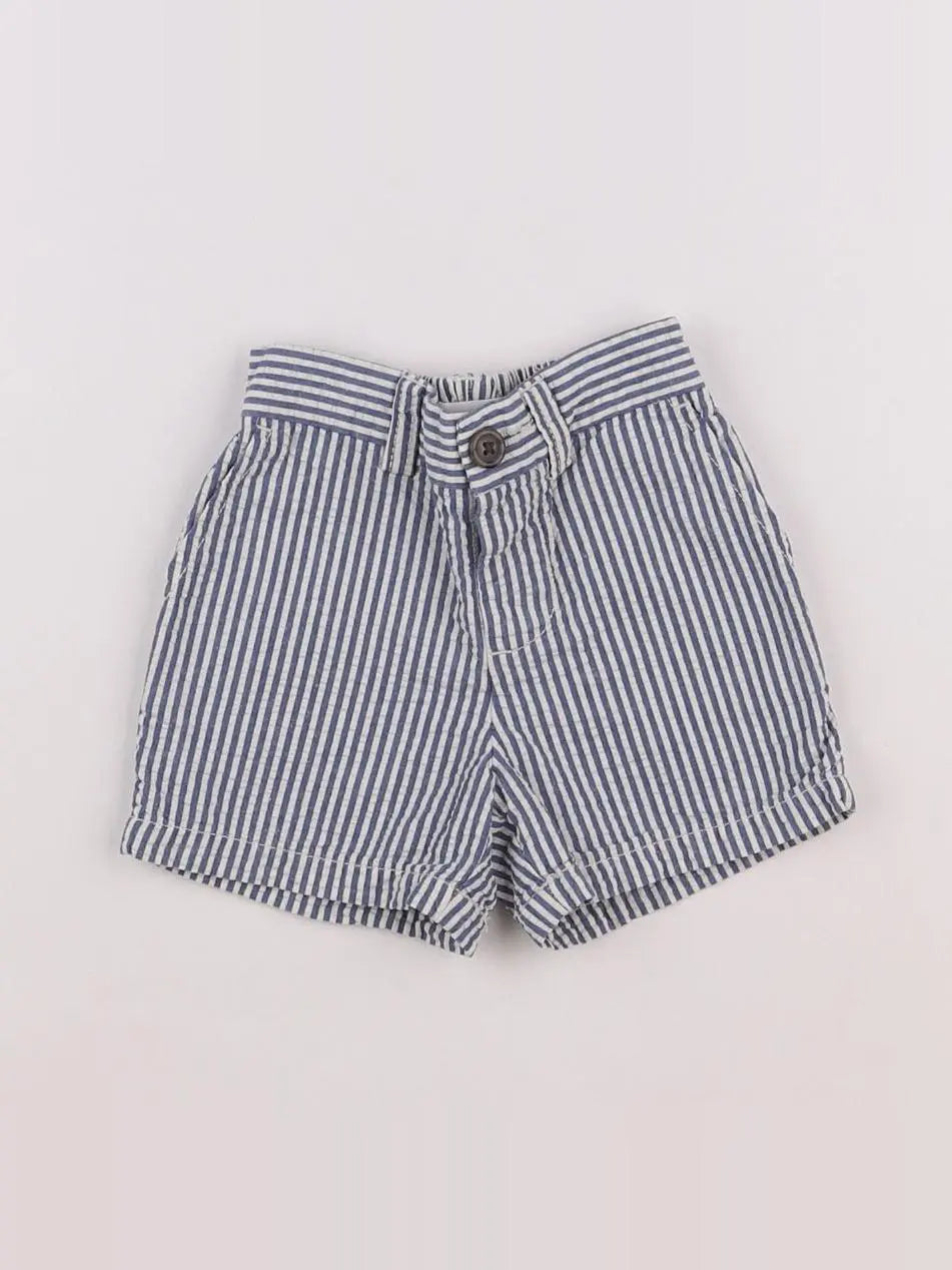 Ralph Lauren - short bleu - 6 mois