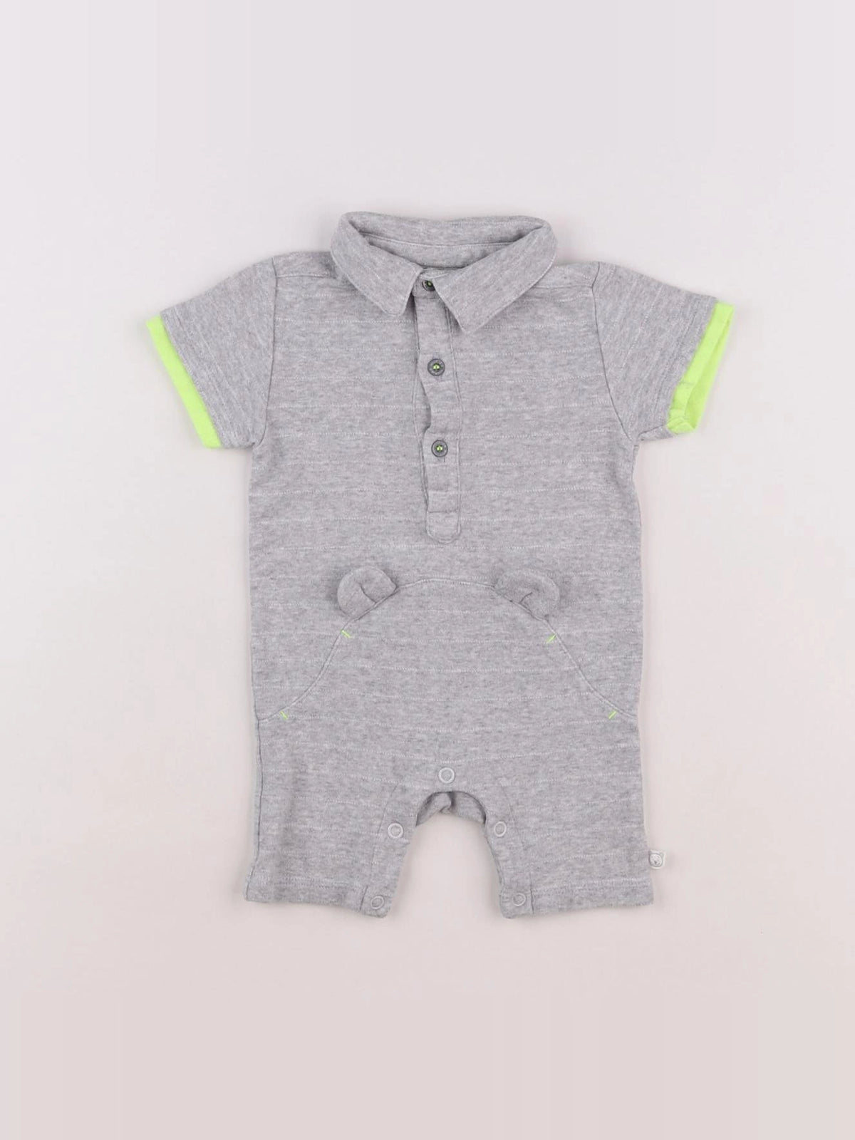 Noukie's - combinaison gris - 6 mois