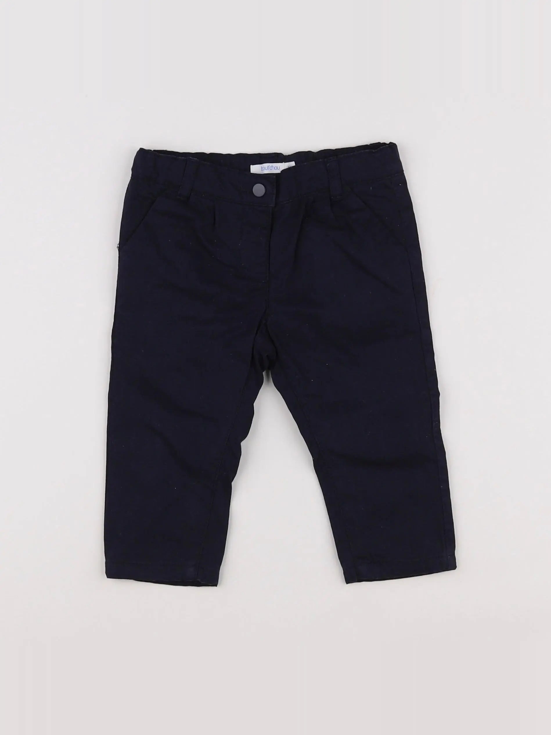 Boutchou - pantalon bleu - 6 mois