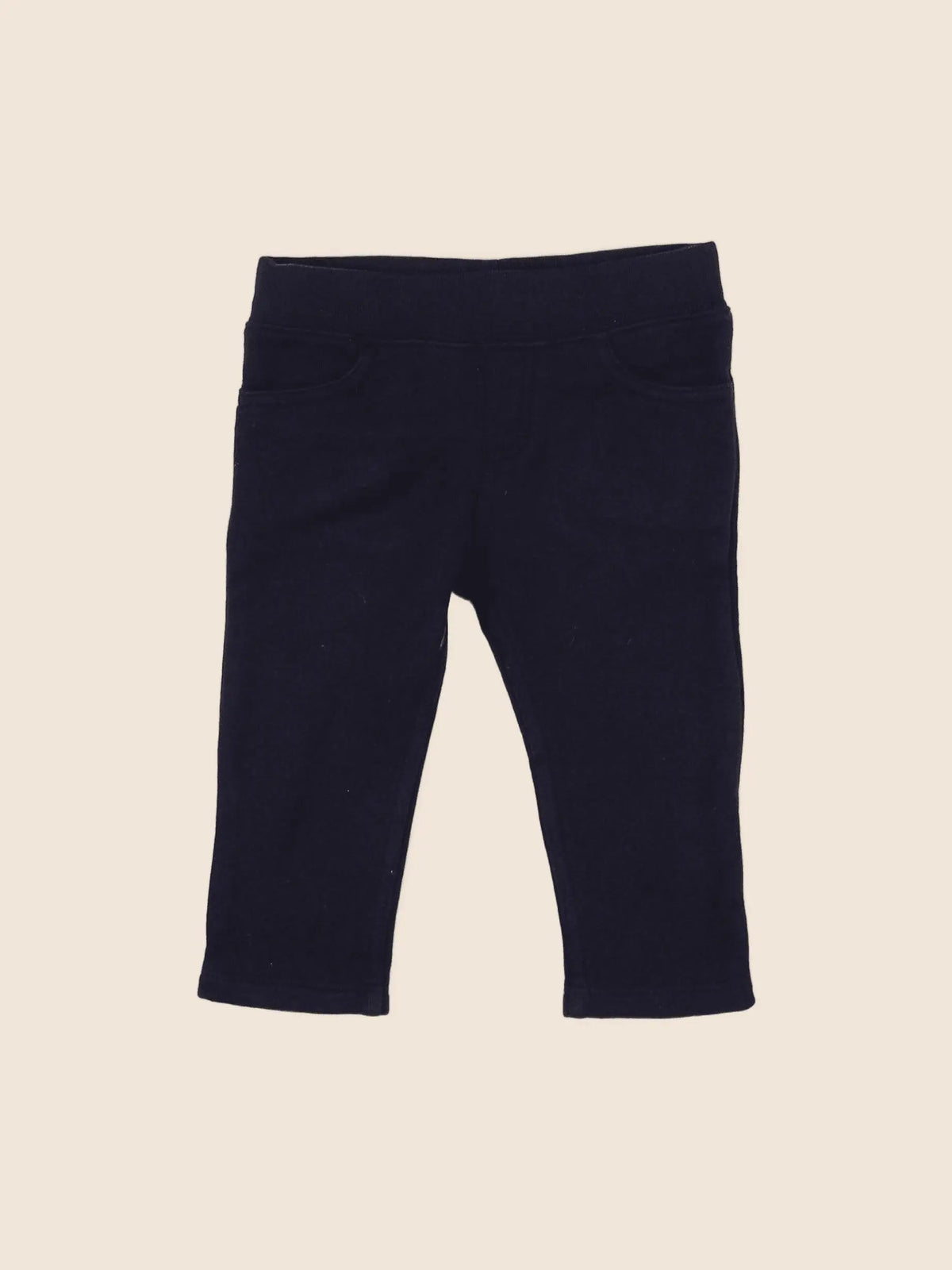 Petit Bateau - pantalon bleu - 6 mois
