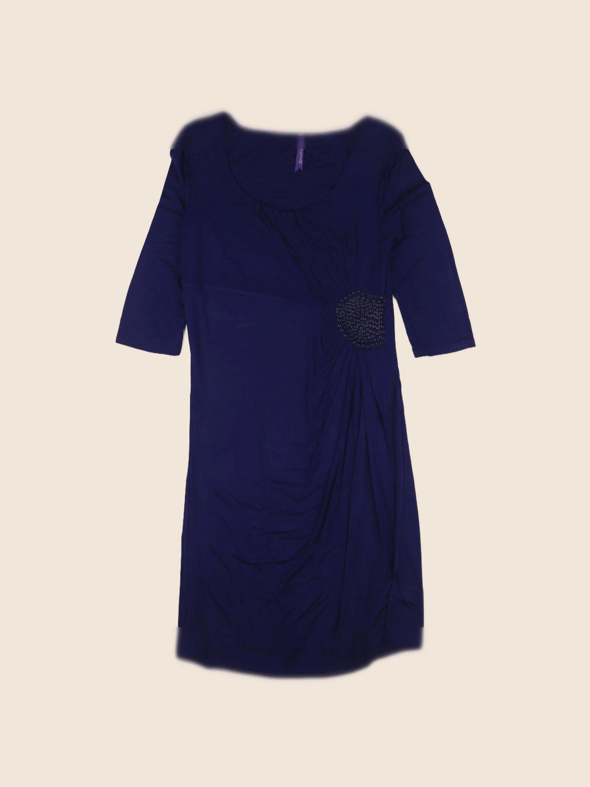 Seraphine - robe grossesse bleu - 36 à 38