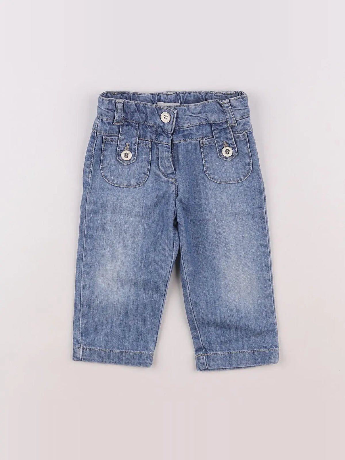 Chloé - jean bleu - 9 mois