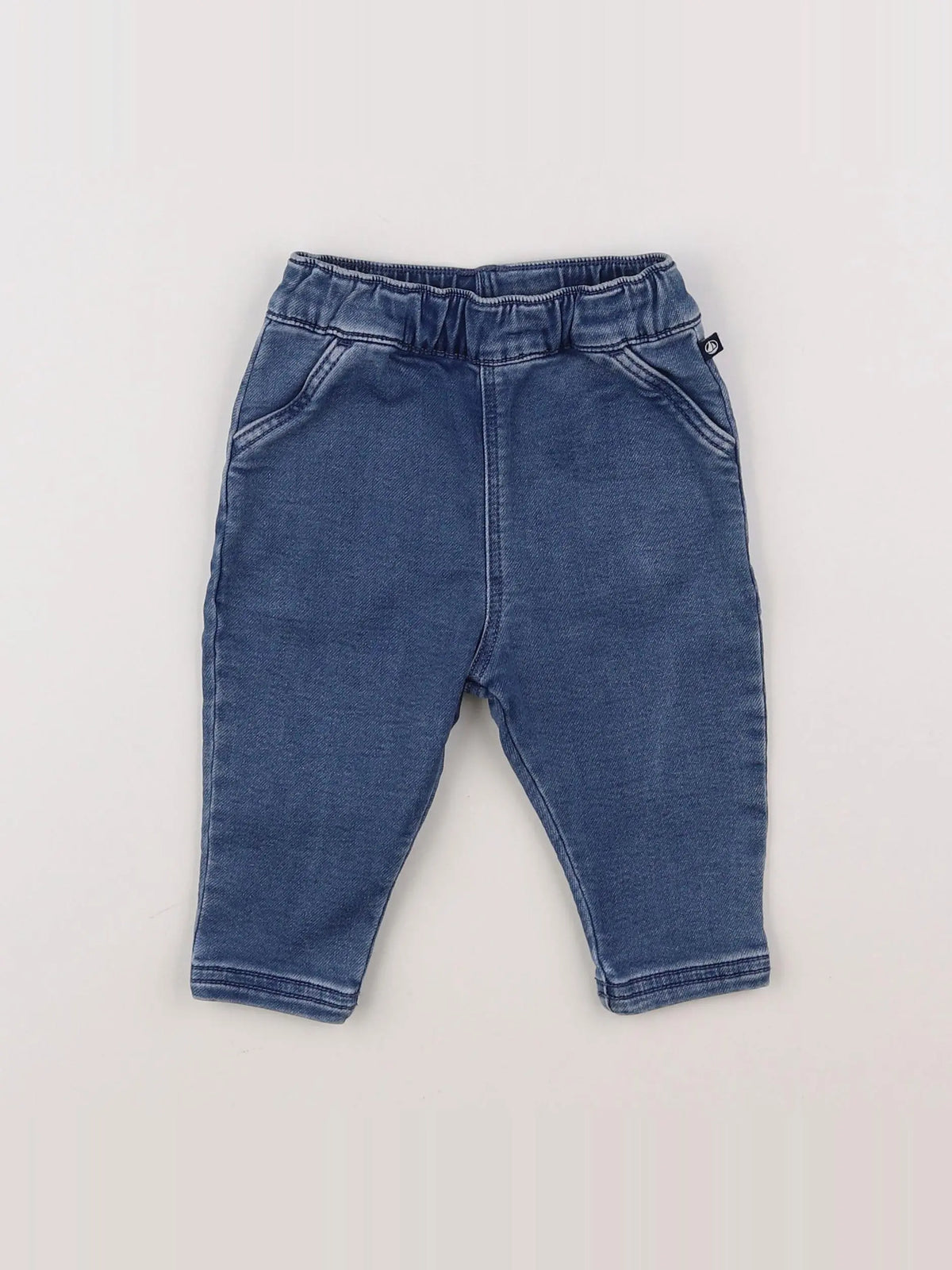 Petit Bateau - jean bleu - 6 mois