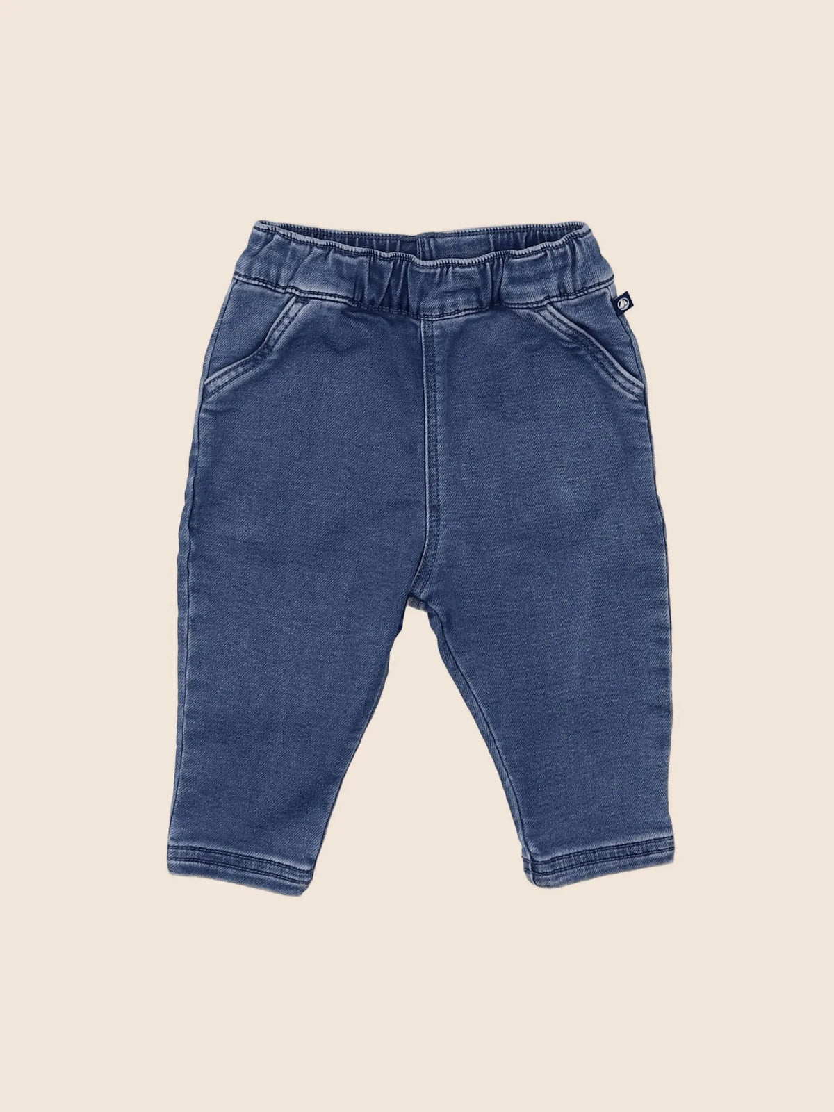 Petit Bateau - jean bleu - 6 mois