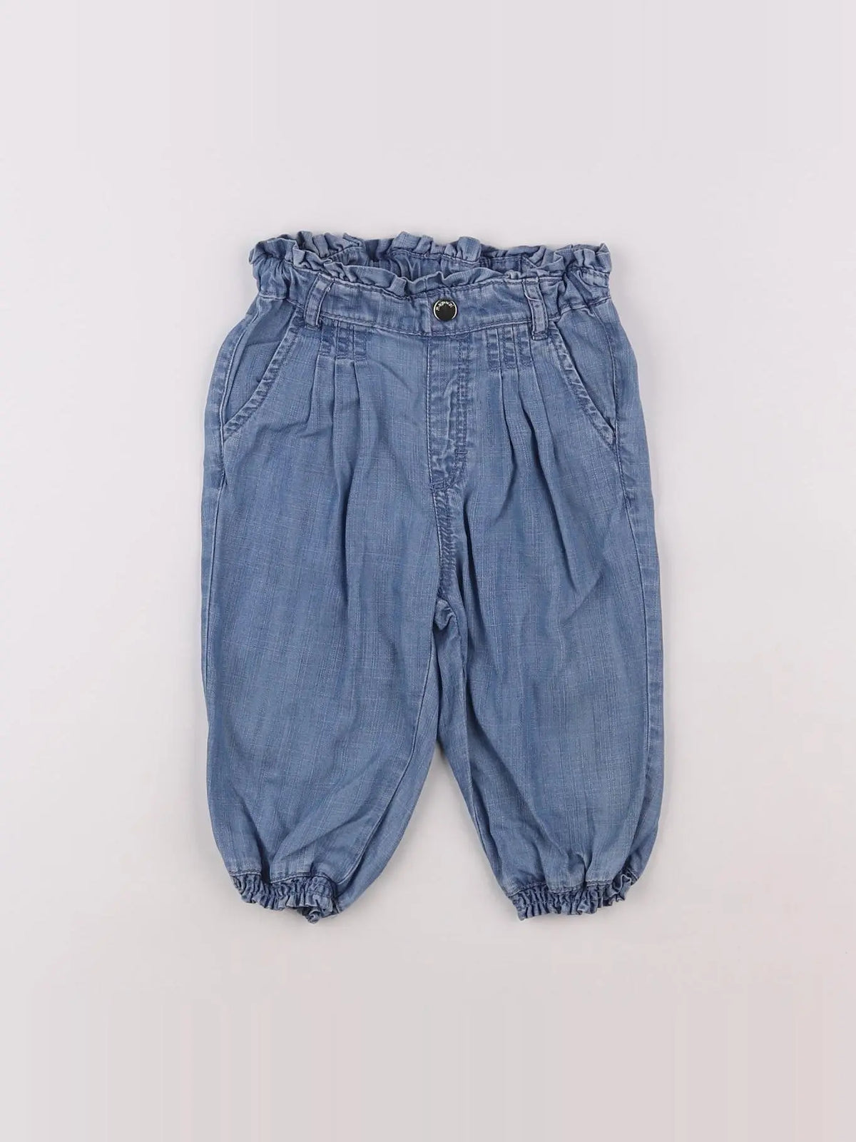 Mayoral - pantalon bleu - 9 mois