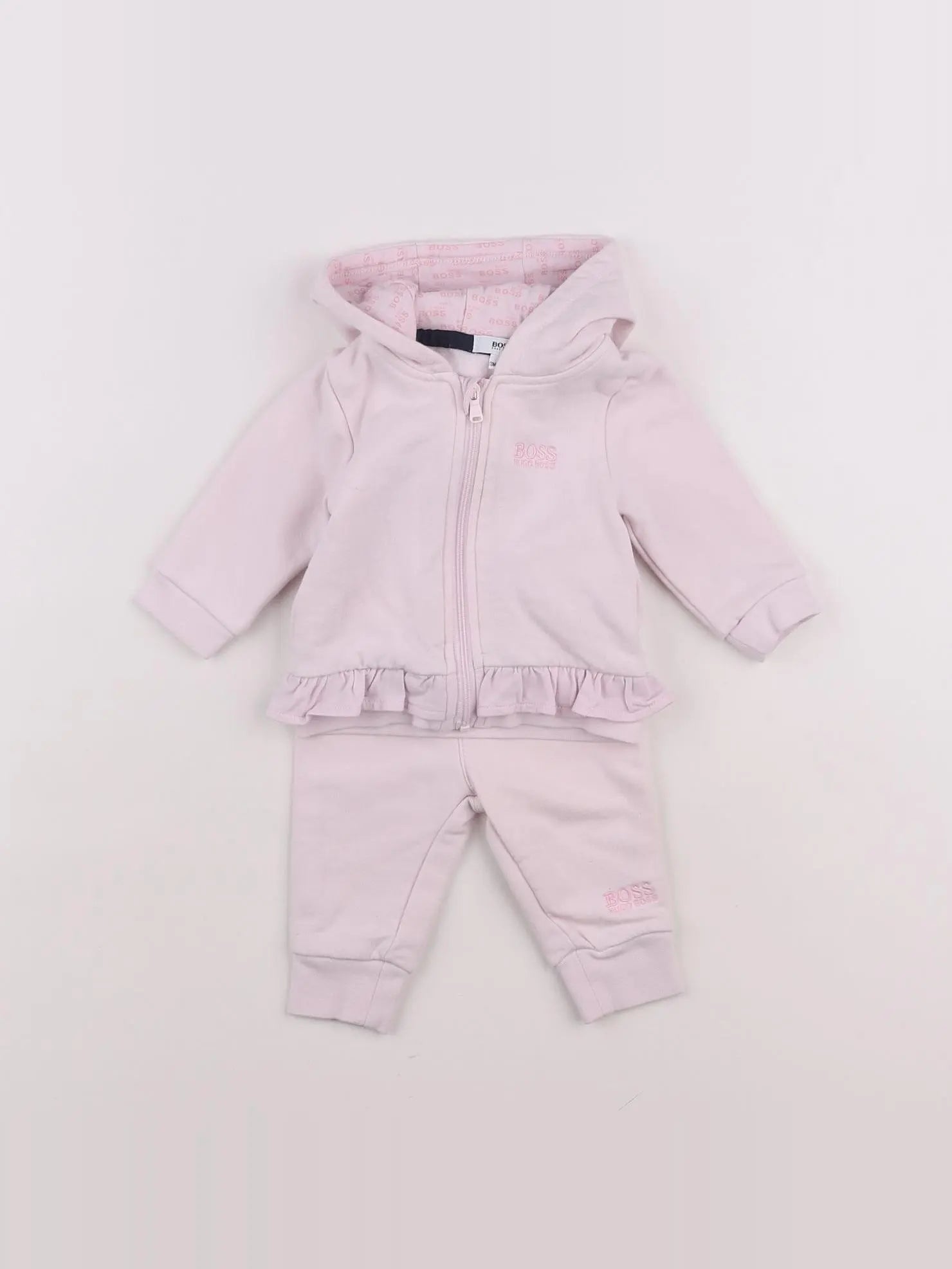 Hugo Boss - ensemble rose - 3 mois