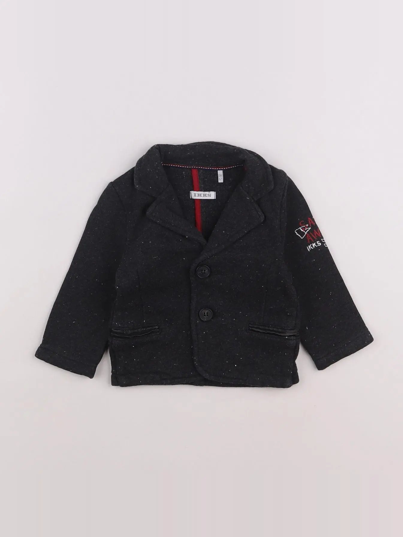 IKKS - veste gris - 6 mois