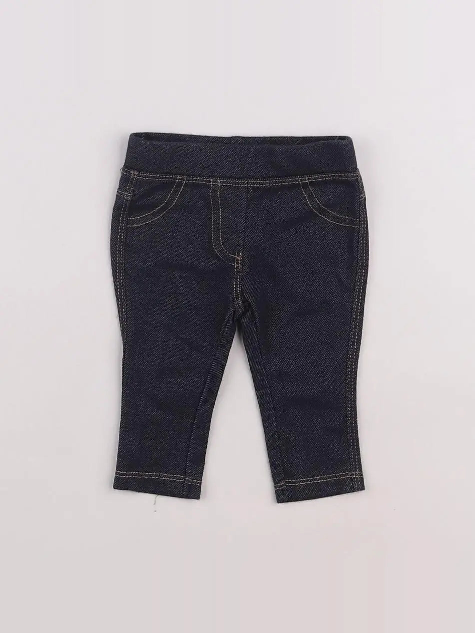 Tape à l'oeil - legging bleu - 3 mois