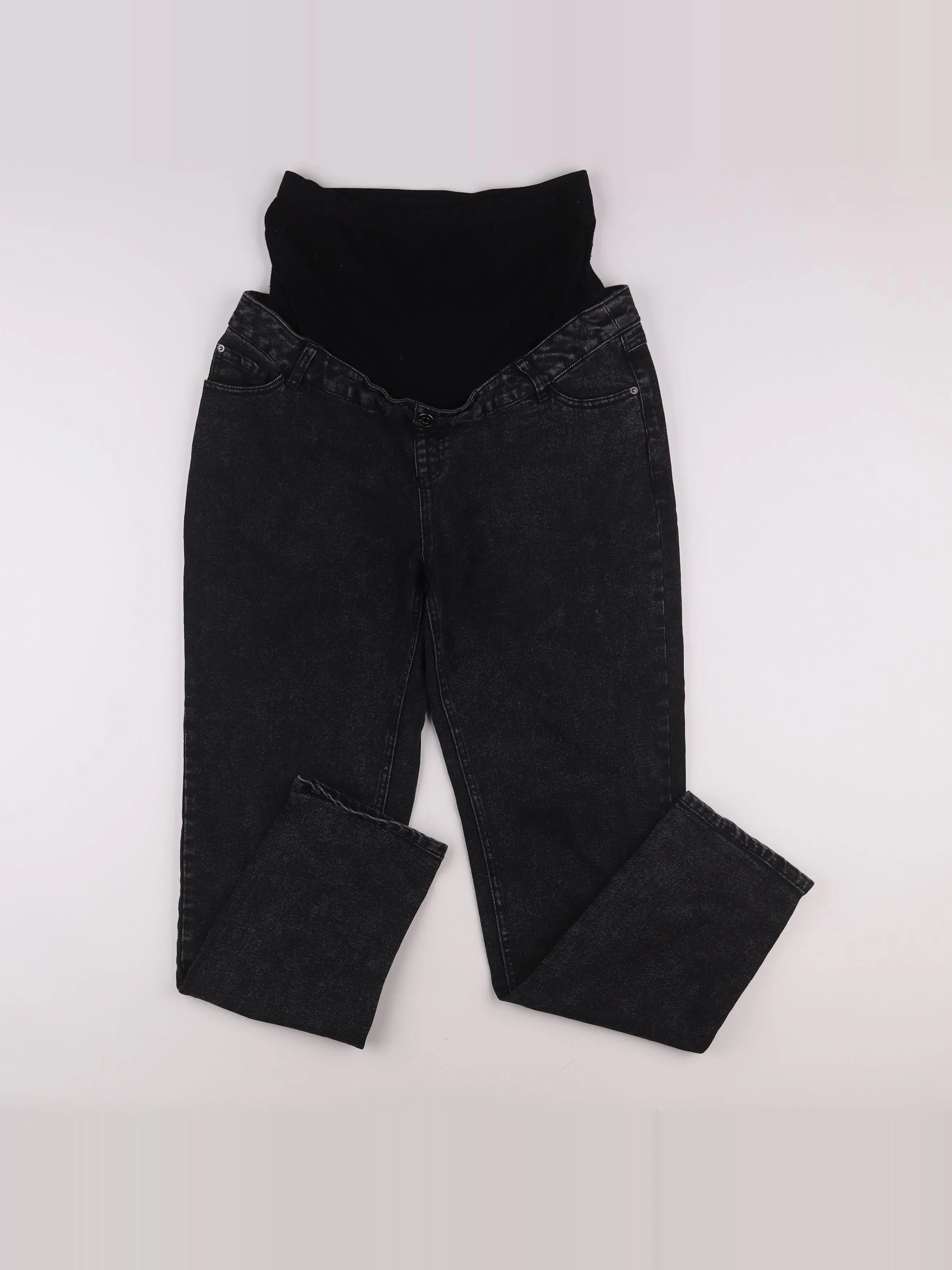 Vertbaudet - jean grossesse gris - 44