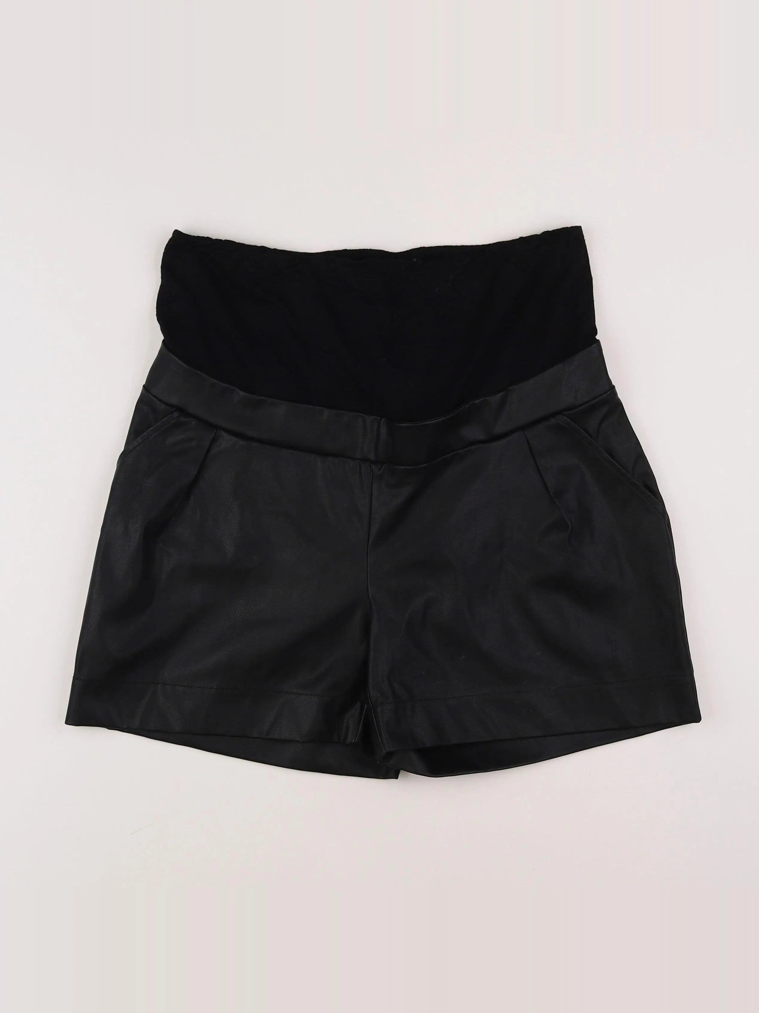 Envie de fraise - short grossesse noir - 38