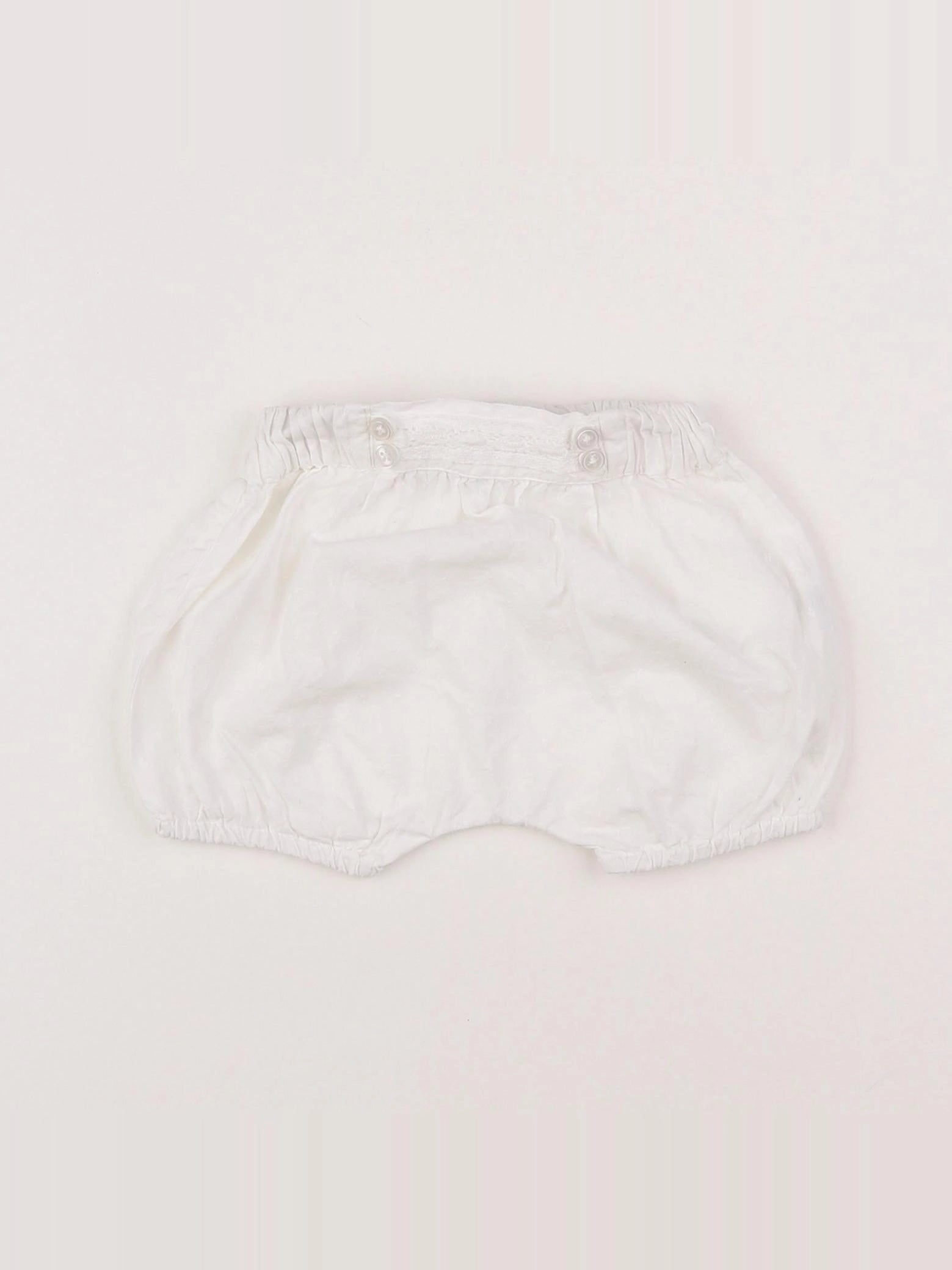 Boutchou - bloomer blanc - 1 mois