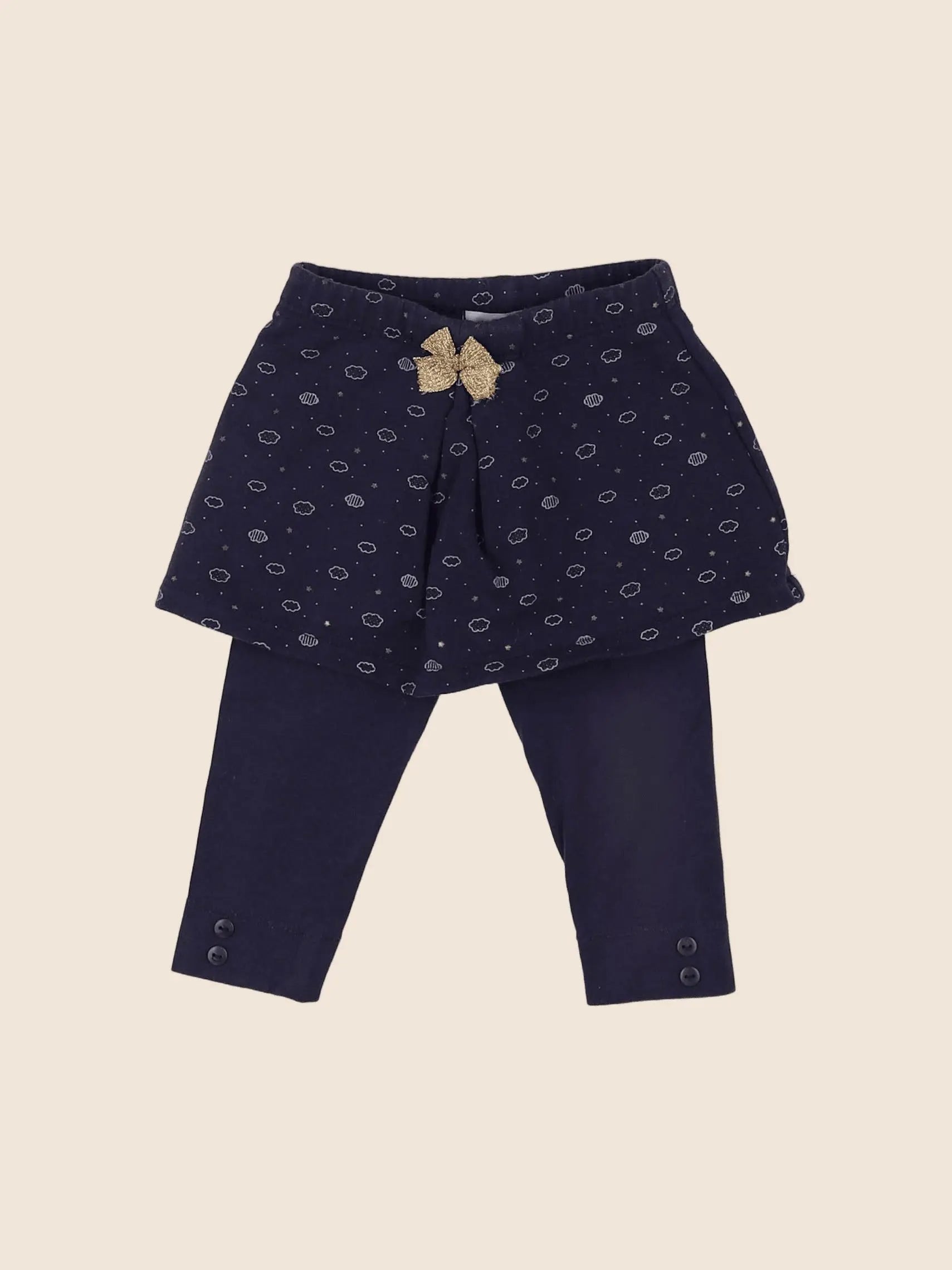 Absorba - legging bleu - 6 mois