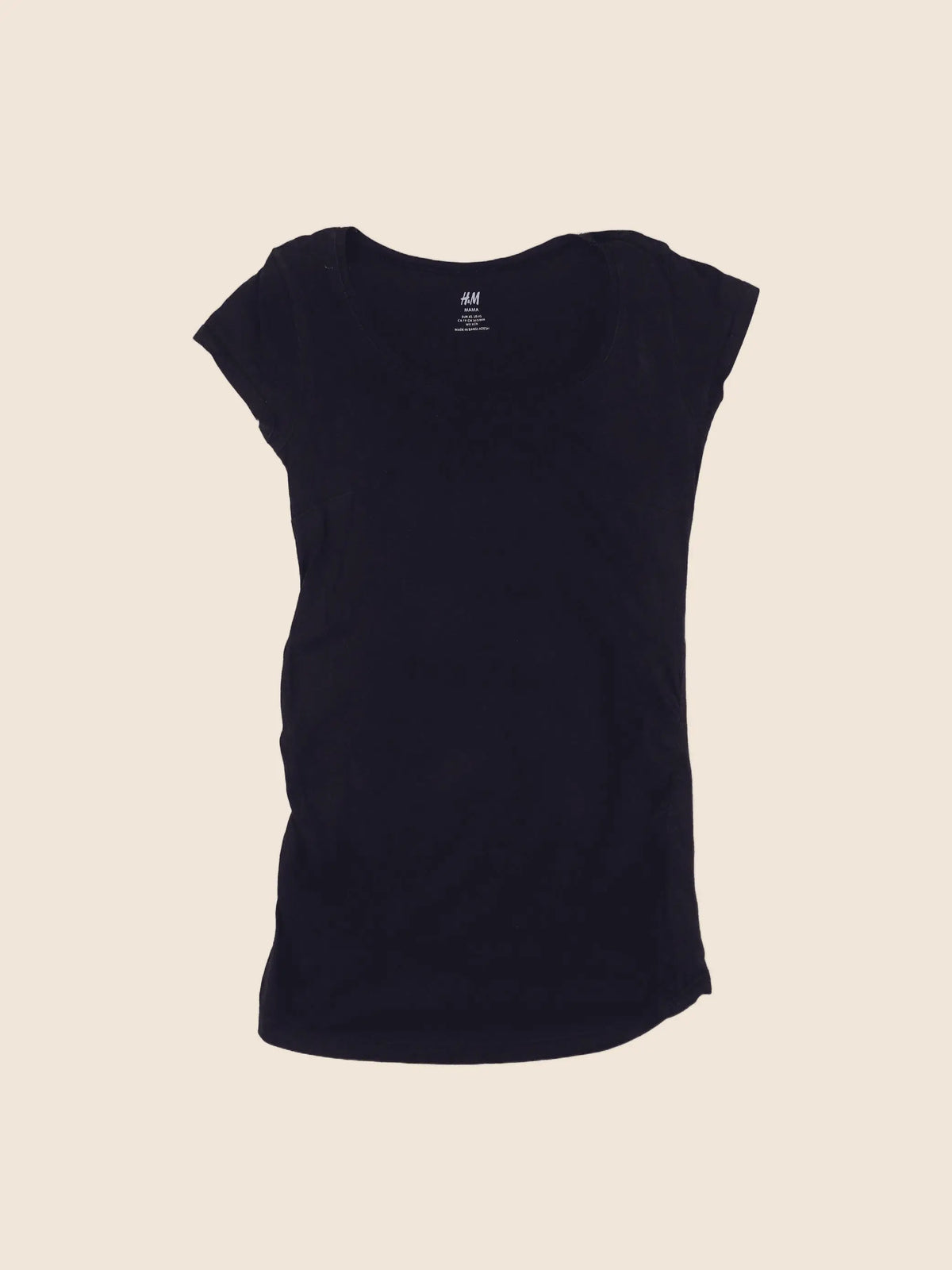 H&M - tee-shirt grossesse bleu - 36