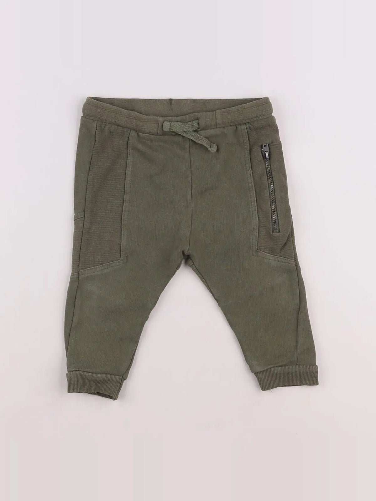 Zara - jogging vert - 9/12 mois