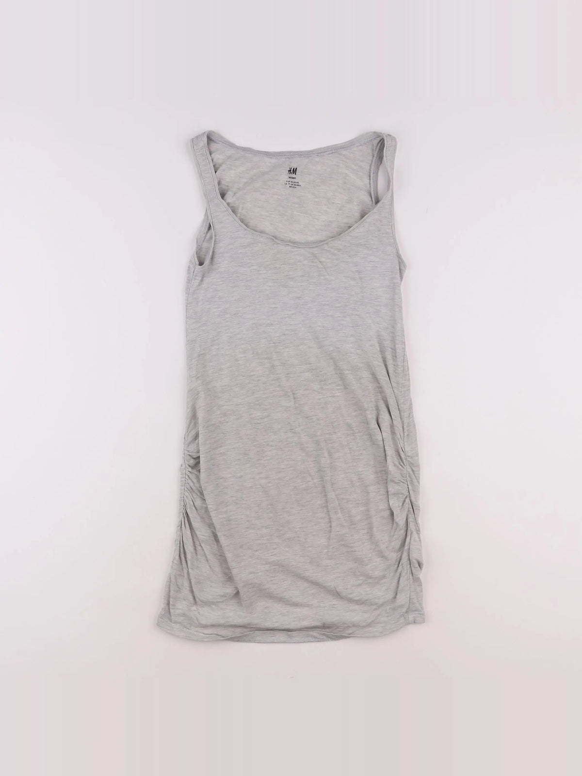 H&M - débardeur grossesse gris - 34 à 36