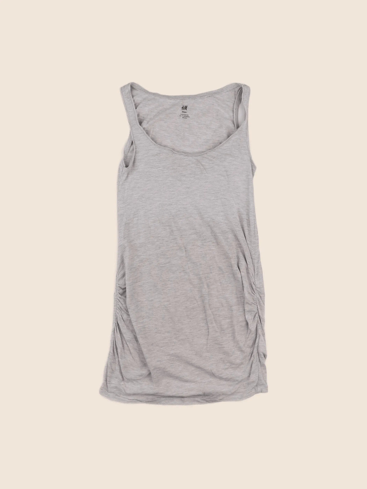 H&M - débardeur grossesse gris - 34 à 36
