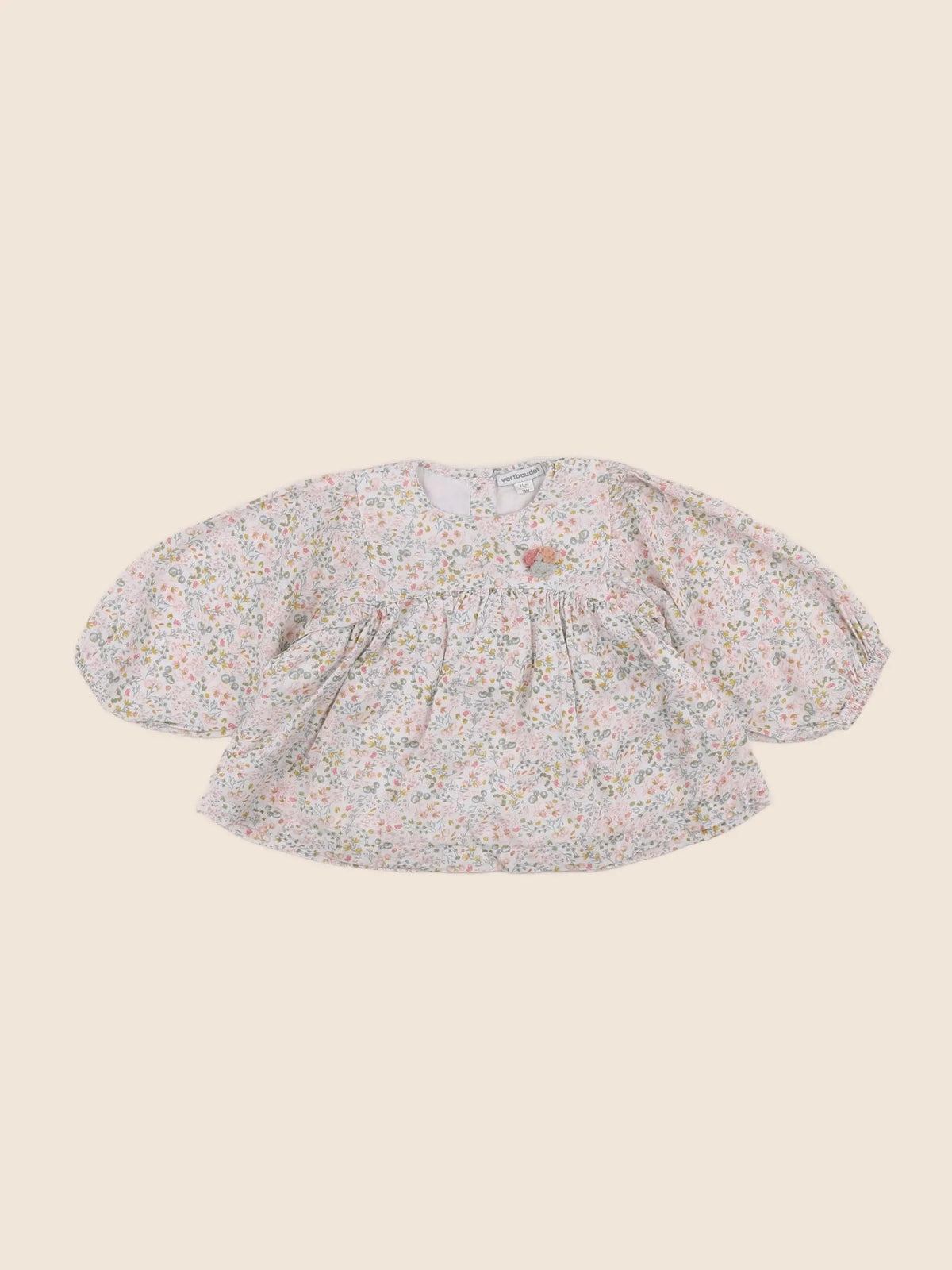 Vertbaudet - blouse multicolore - 18 mois