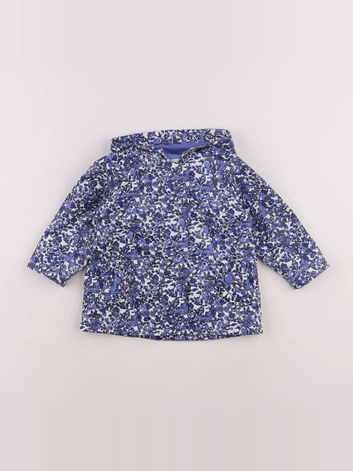 Vertbaudet - imperméable bleu - 12 mois